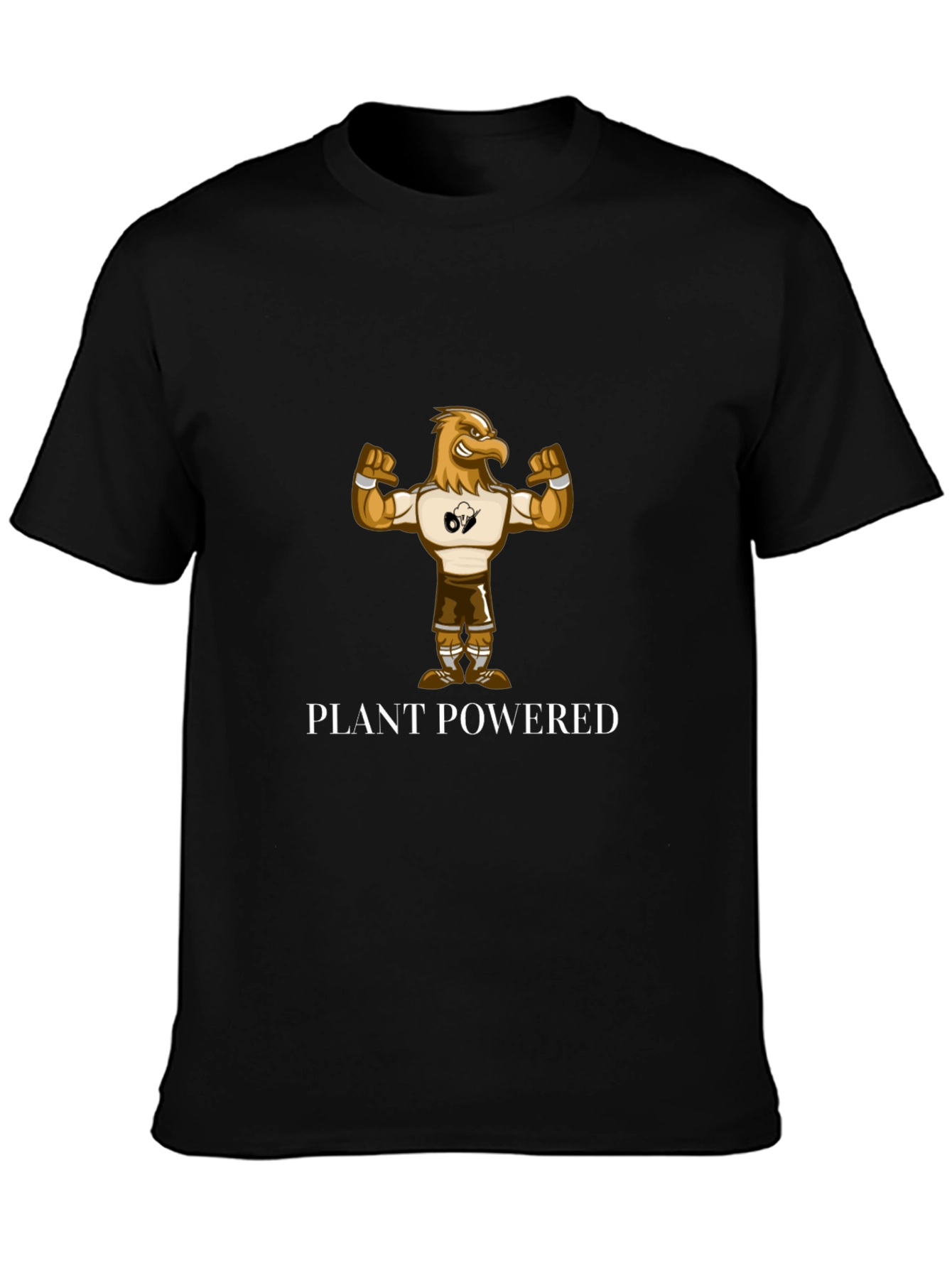 Plant Powered Eagle Graphic T-Shirt
