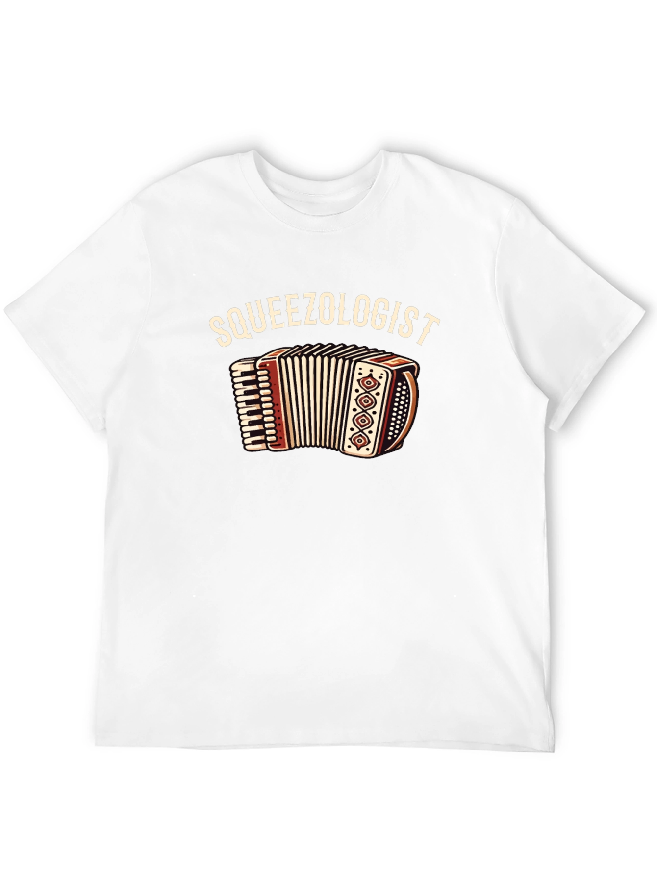 Squeezologist Accordion Musician T-Shirt
