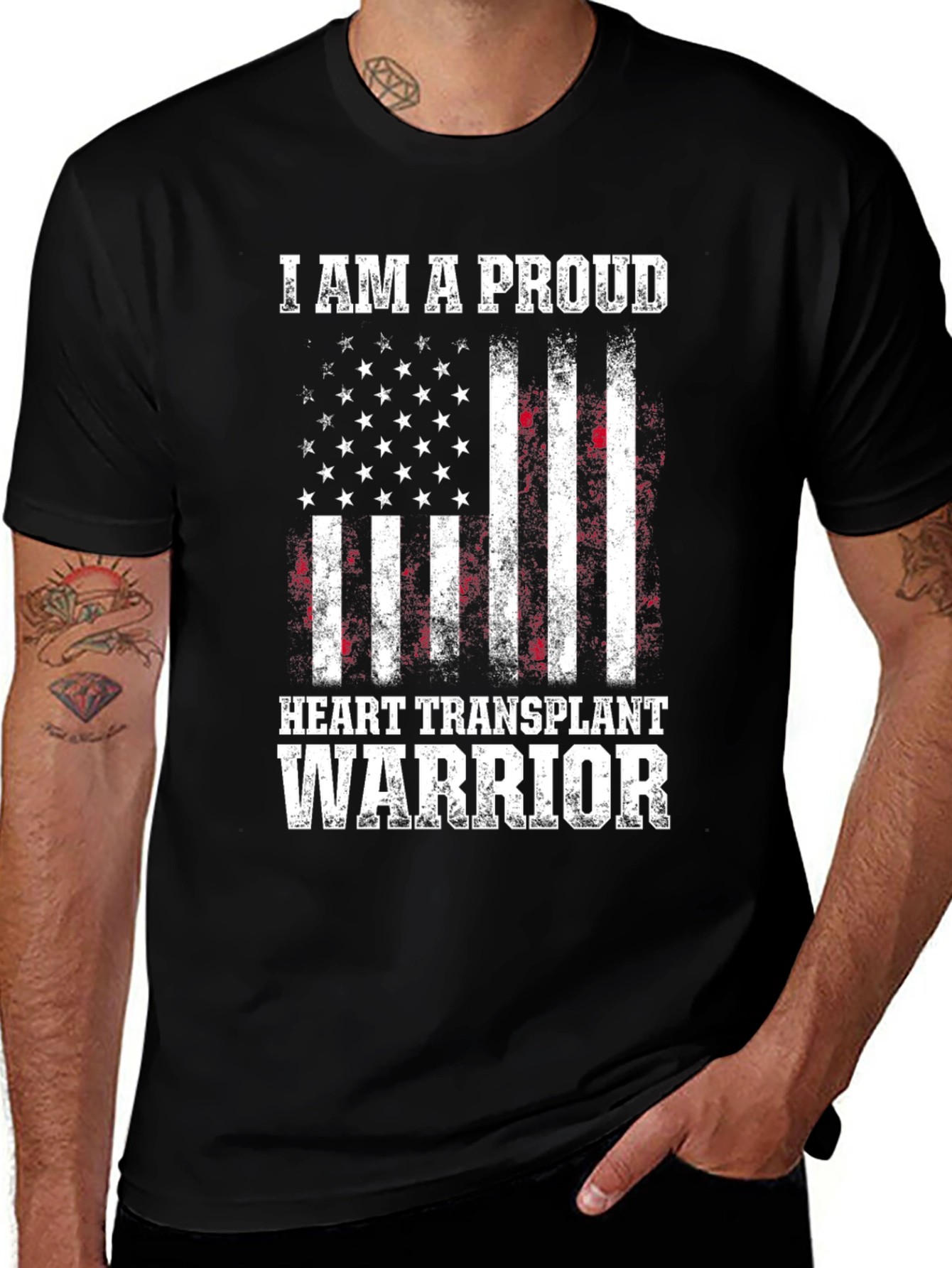 Proud Heart Transplant Warrior Tee