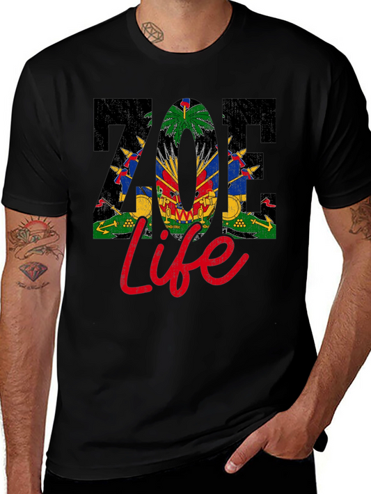 Haitian Pride T-Shirt - ZOE Life Tee
