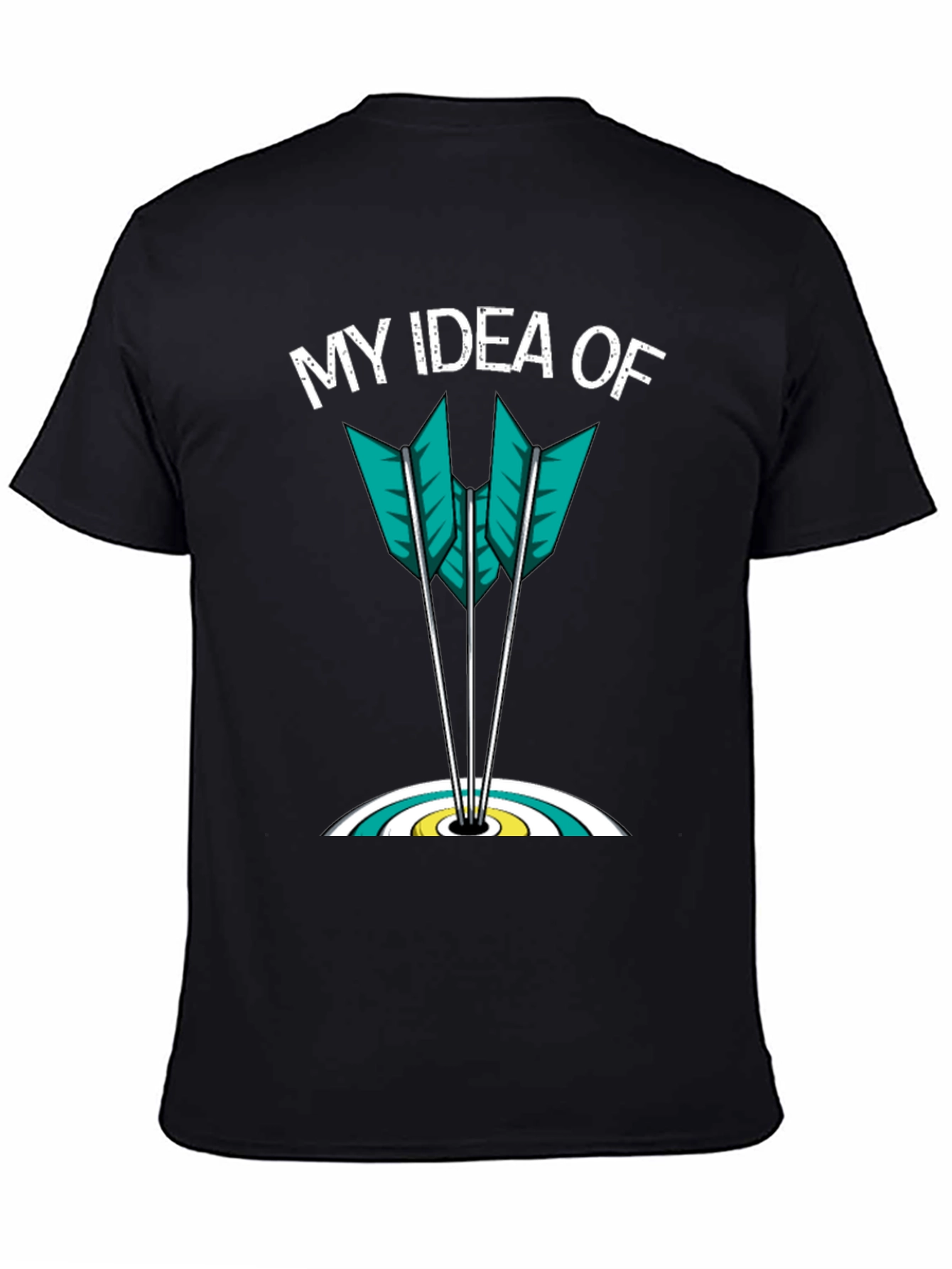 My Idea Of Archery Arrows Target Graphic T-Shirt