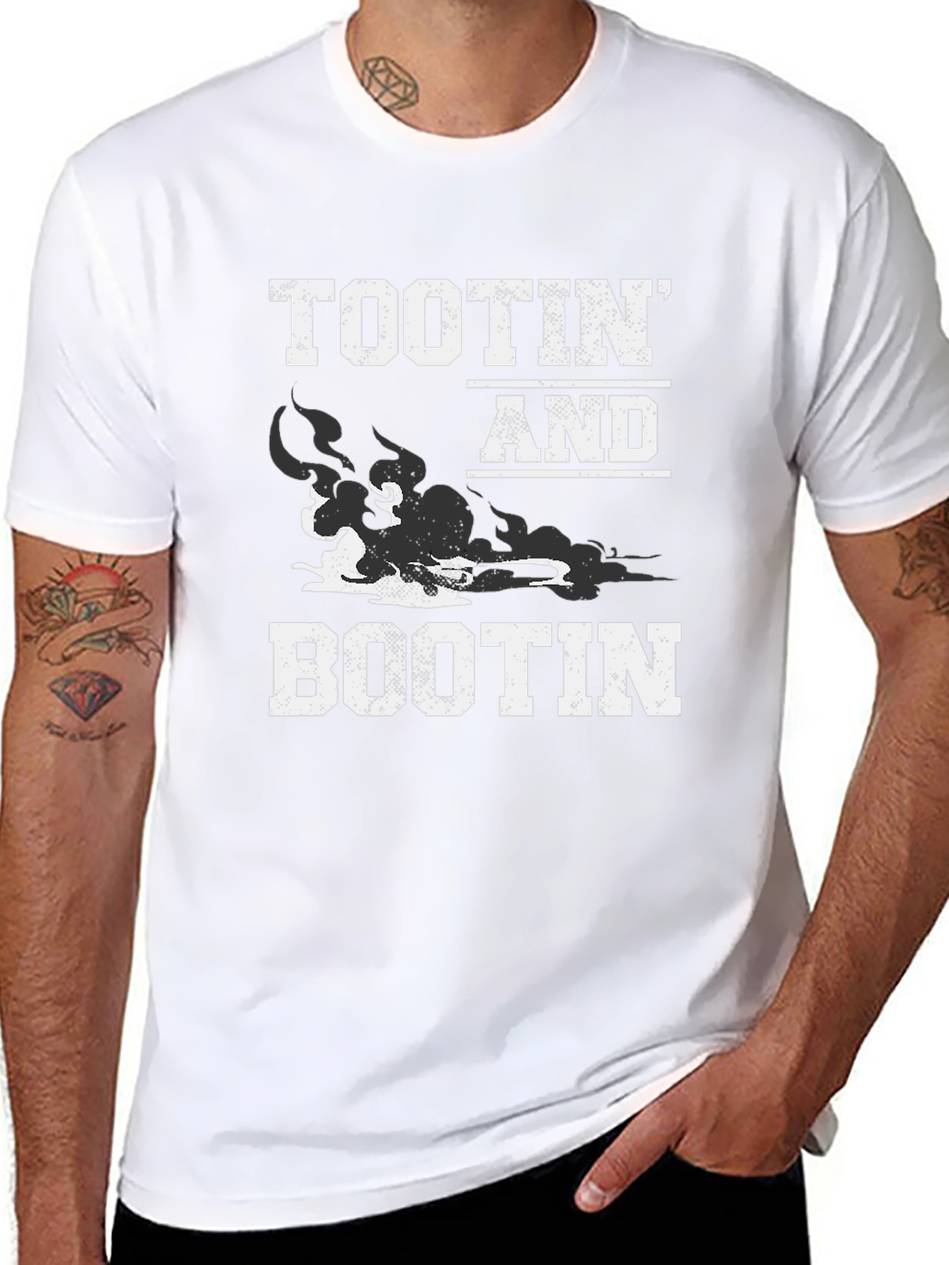 Tootin and Bootin Graphic Tee
