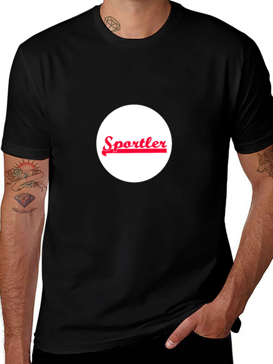 Sportler Logo Black T-Shirt