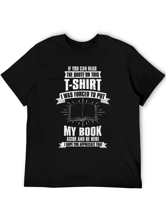 Humorous Book Lover T-Shirt