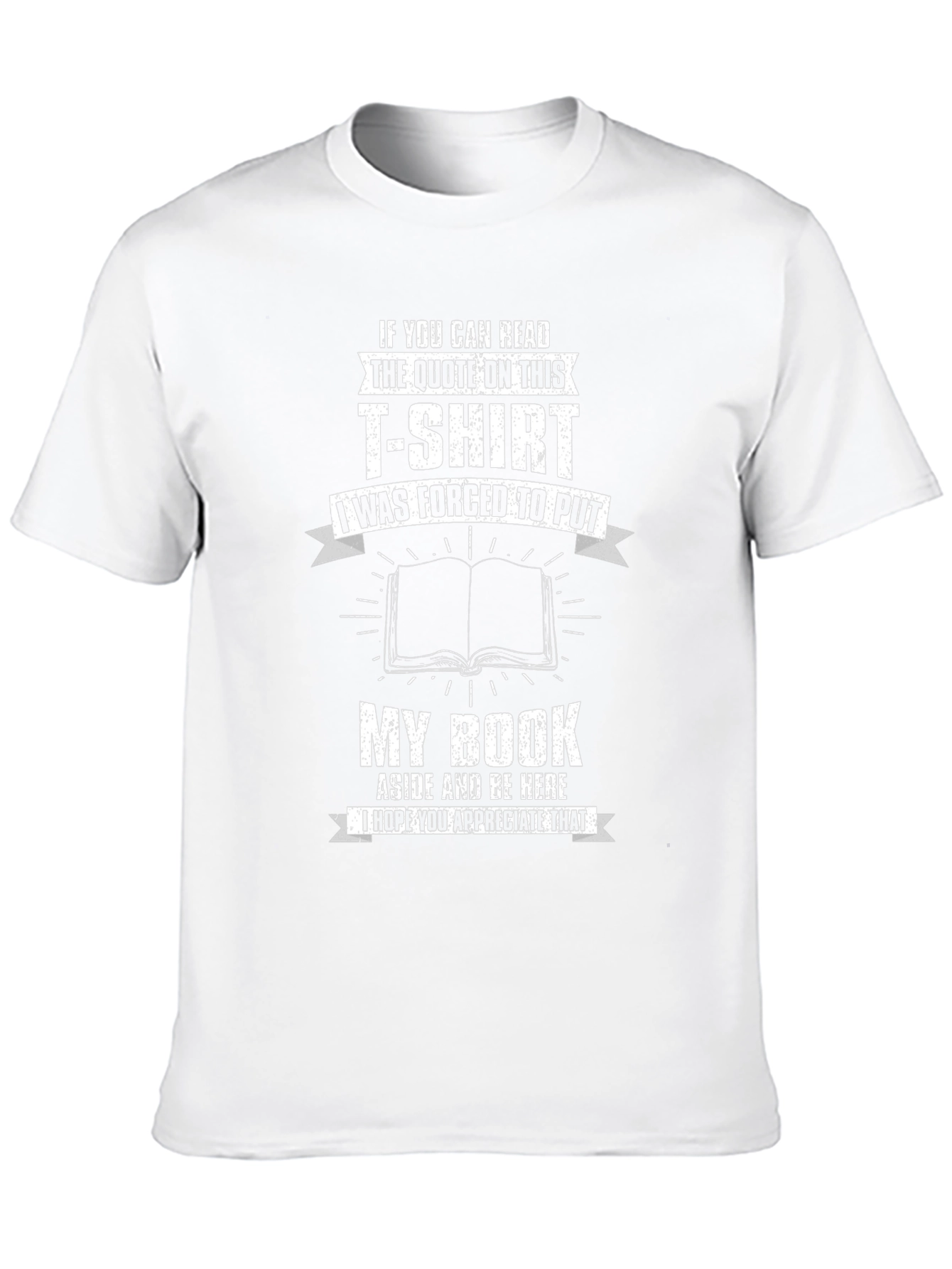 Humorous Book Lover T-Shirt