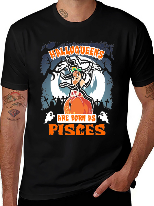 Halloqueens Pisces Halloween T-Shirt