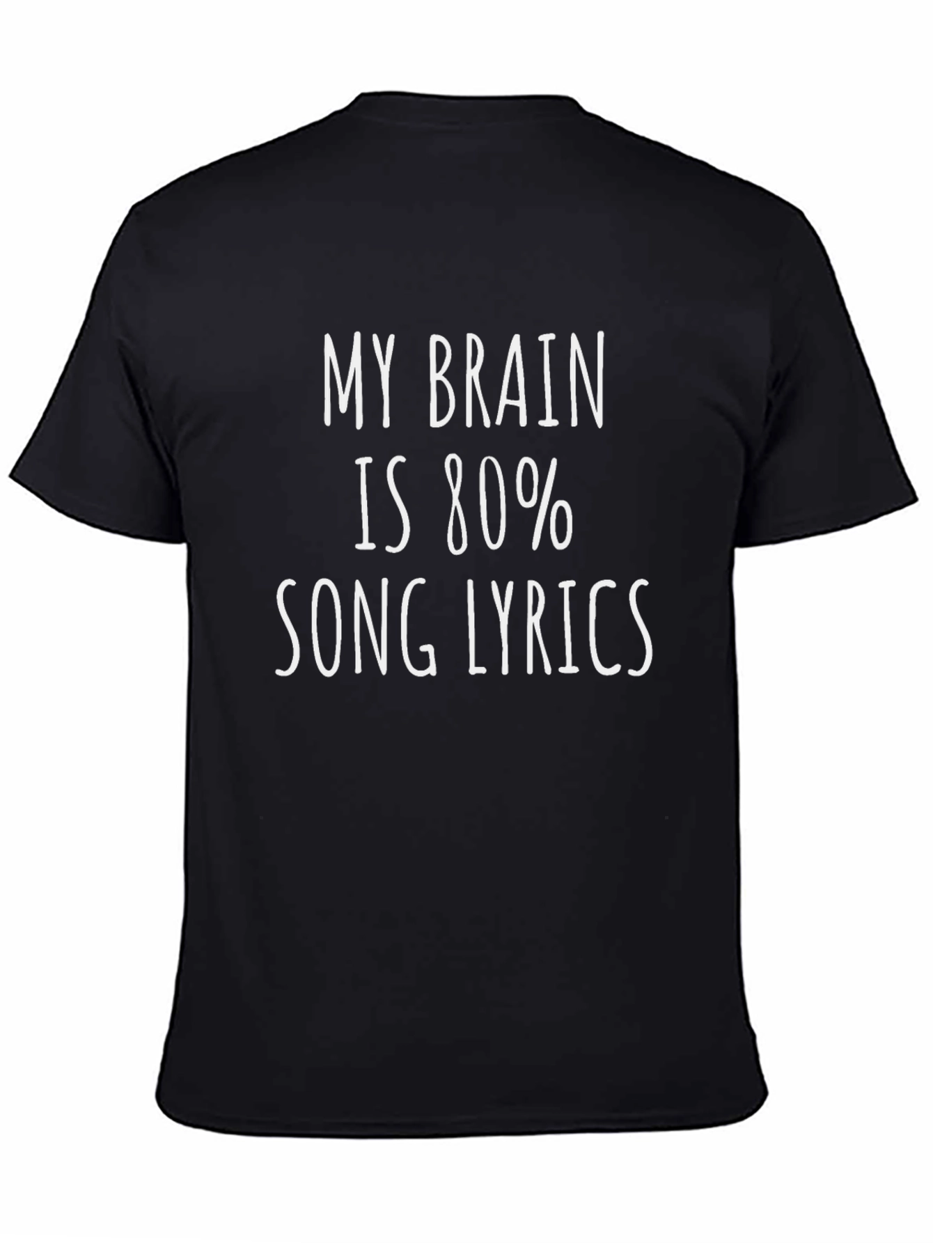 Song Lyrics T-Shirt - Funny Music Lover Tee