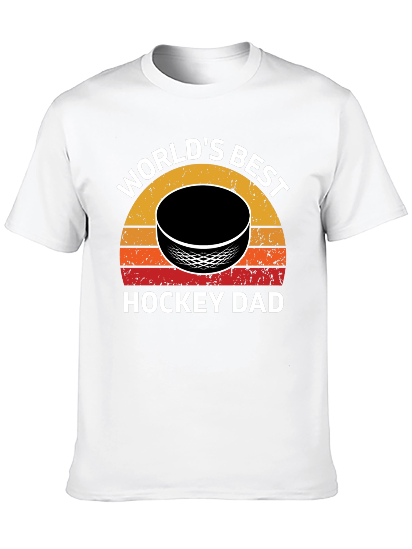 Worlds Best Hockey Dad T-Shirt