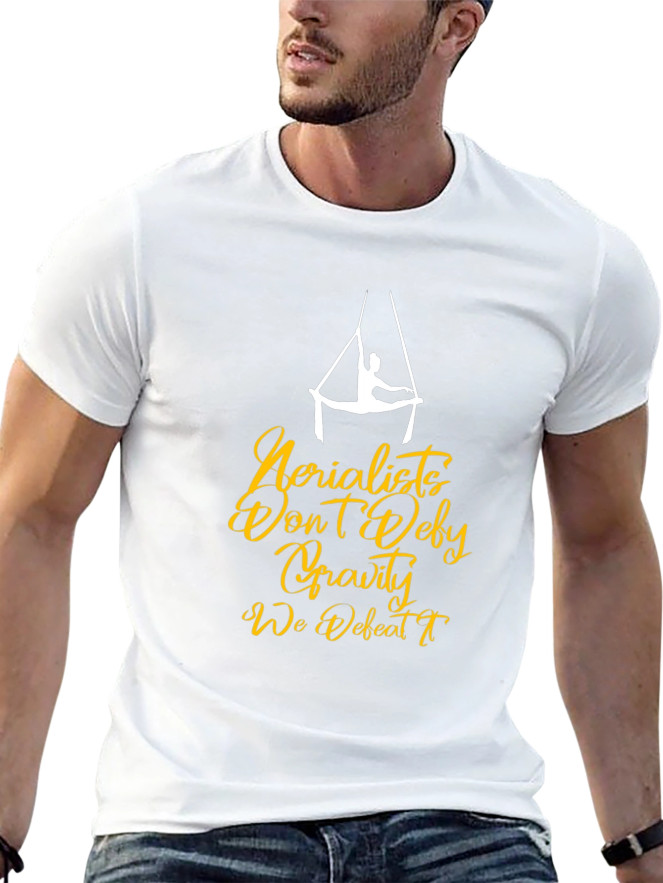Aerialists Defy Gravity Black T-Shirt