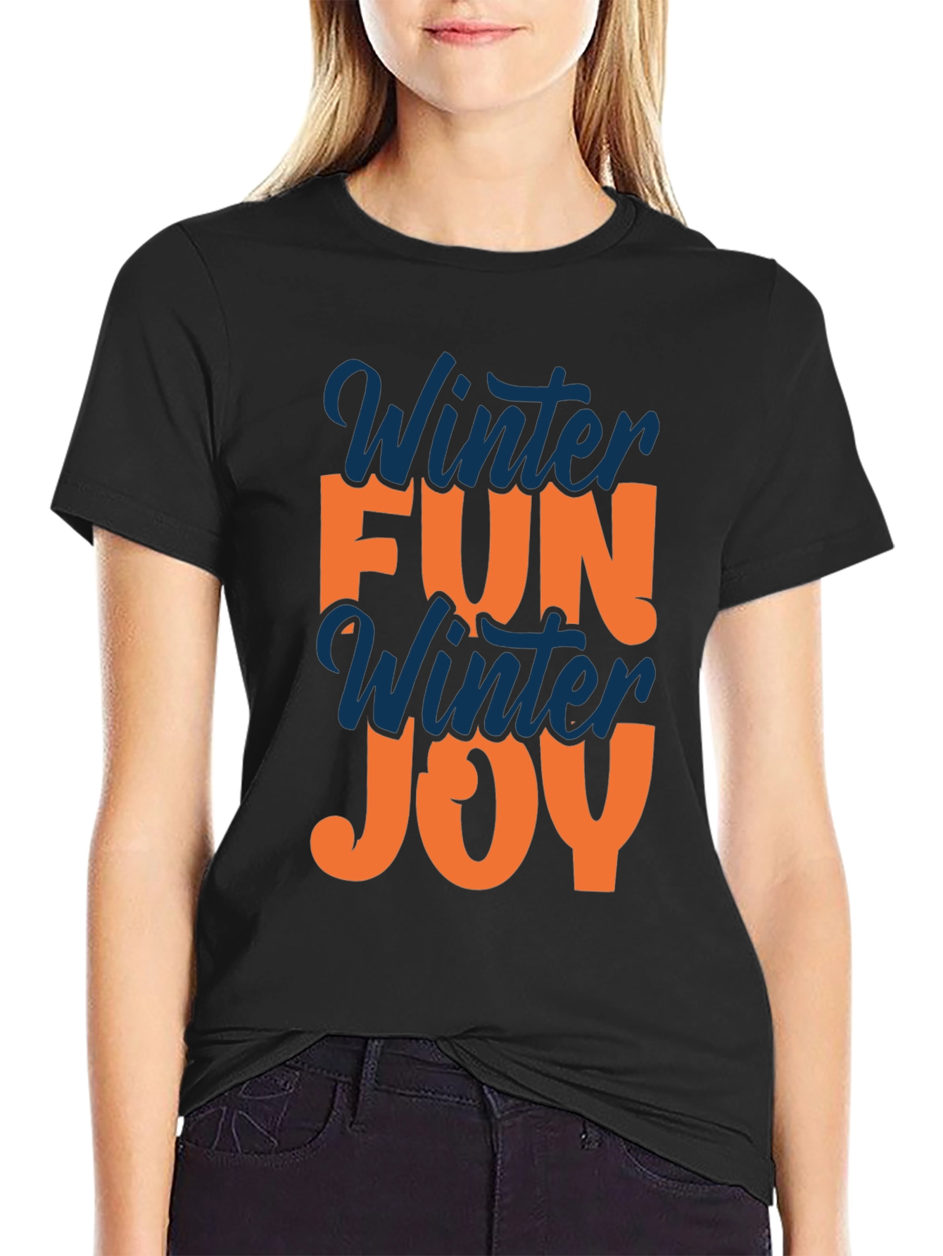 Winter Fun & Joy Graphic T-Shirt