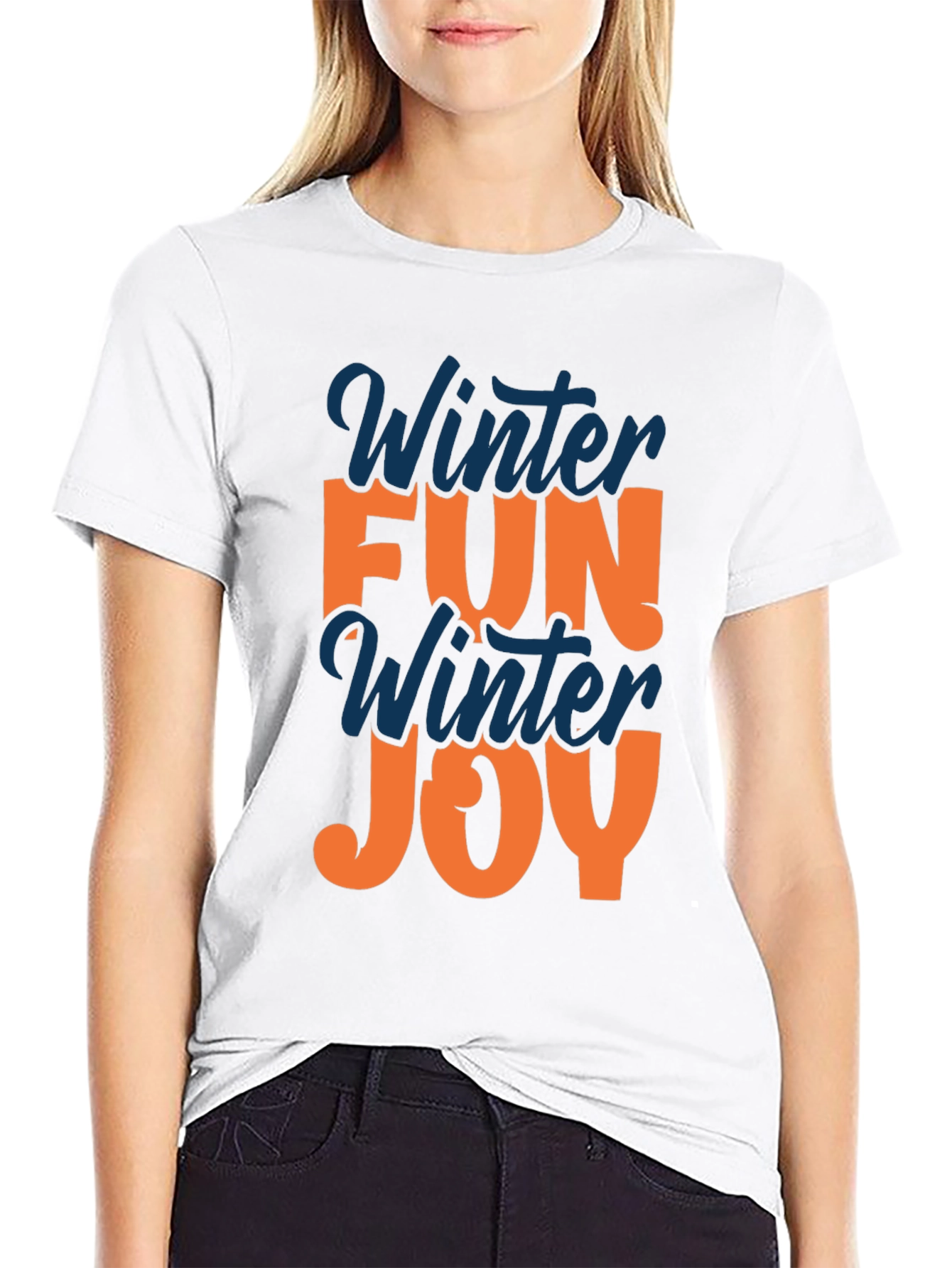 Winter Fun & Joy Graphic T-Shirt
