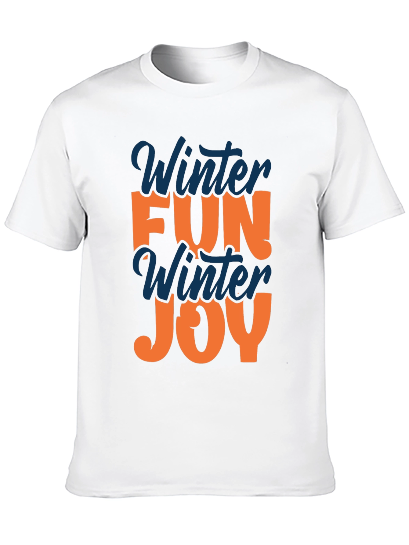 Winter Fun & Joy Graphic T-Shirt