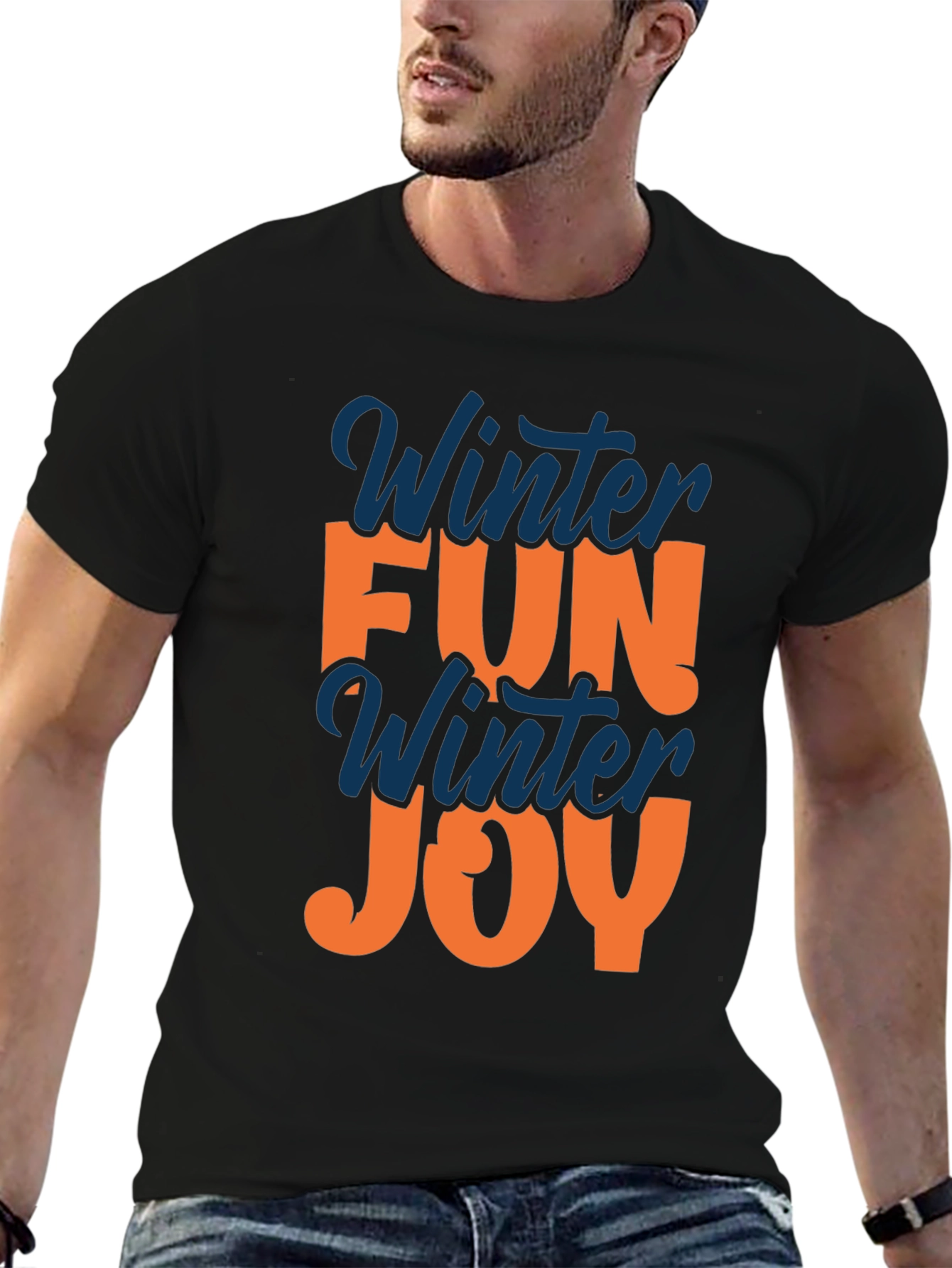 Winter Fun & Joy Graphic T-Shirt
