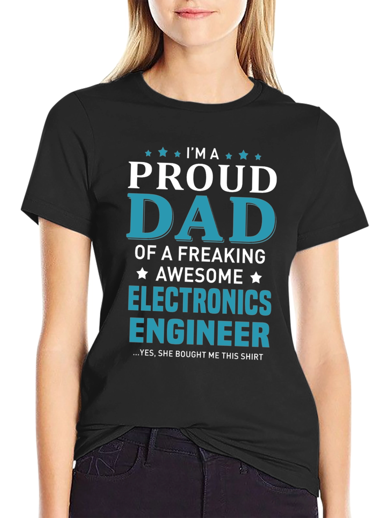 Proud Dad of an Electronics Engineer T-Shirt