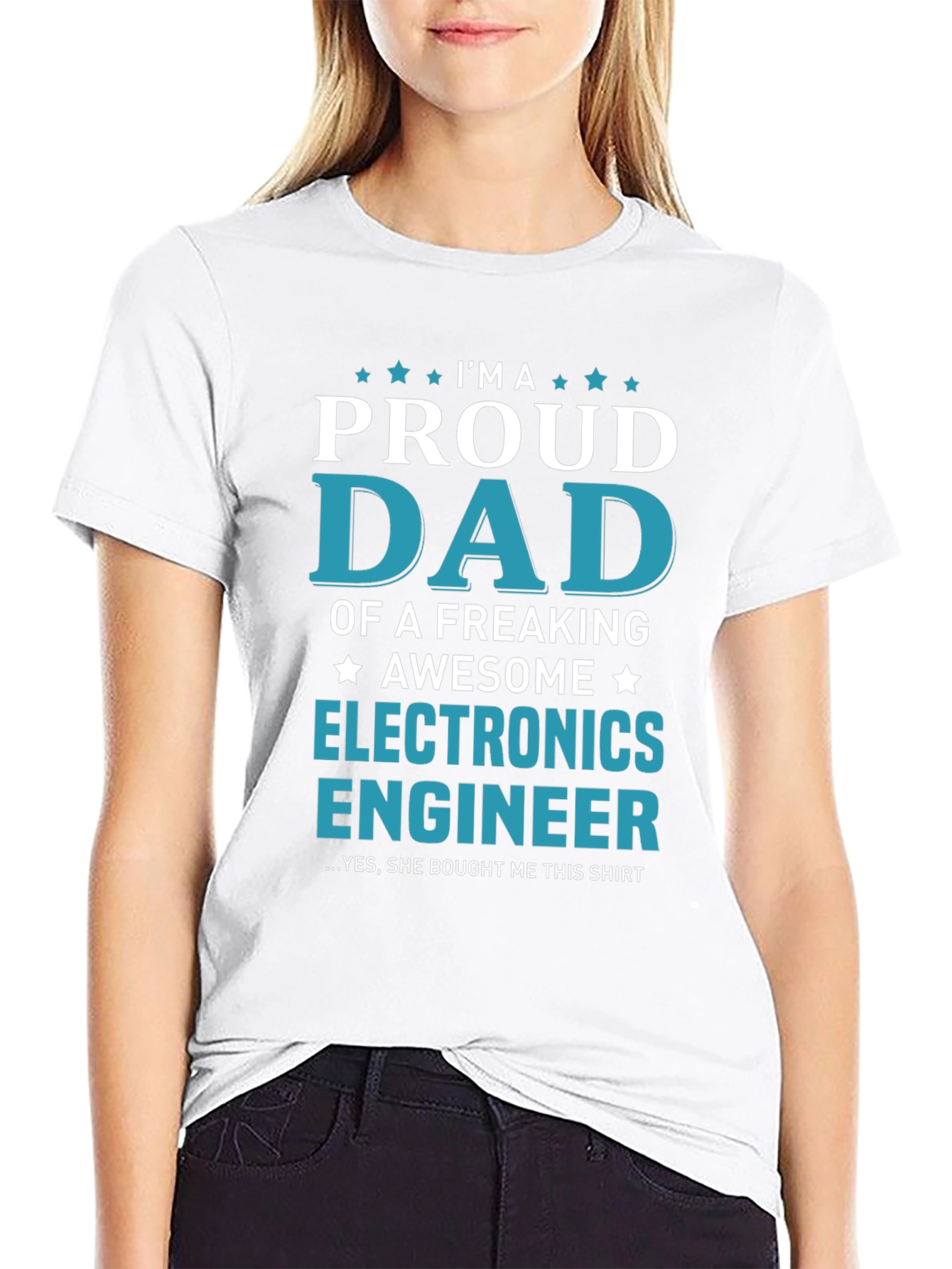 Proud Dad of an Electronics Engineer T-Shirt