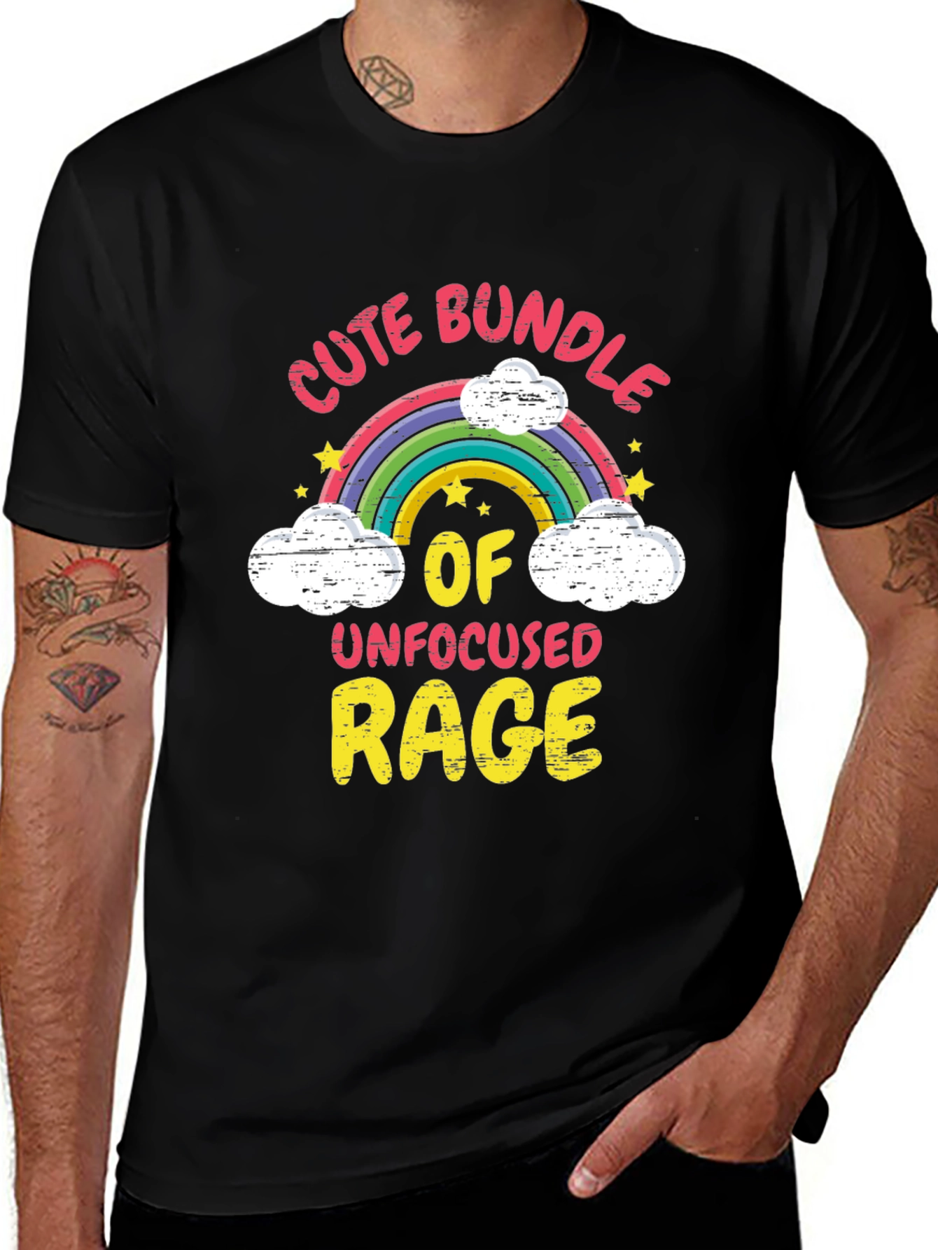Cute Bundle of Unfocused Rage Graphic T-Shirt