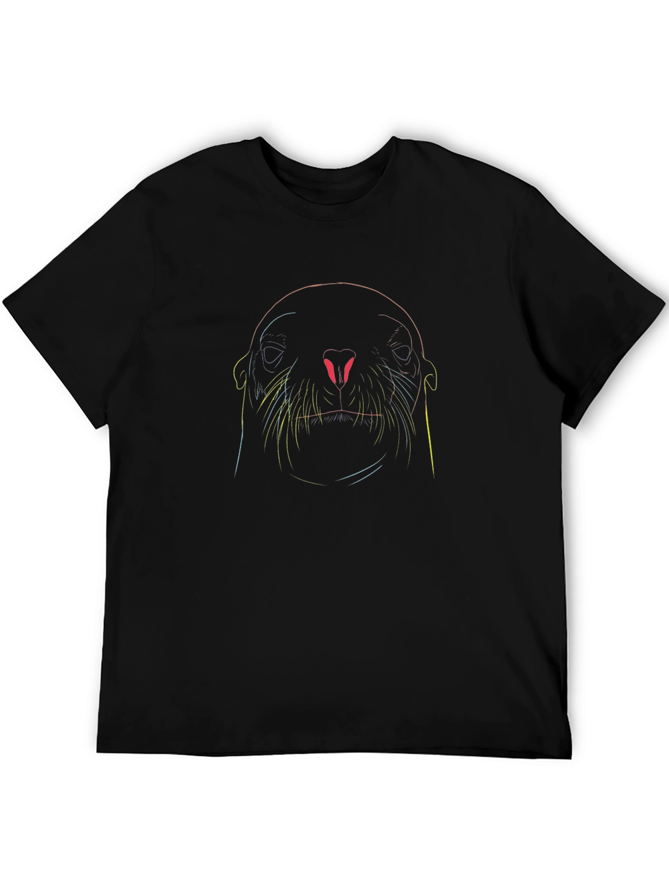 Abstract Sea Lion Graphic Tee