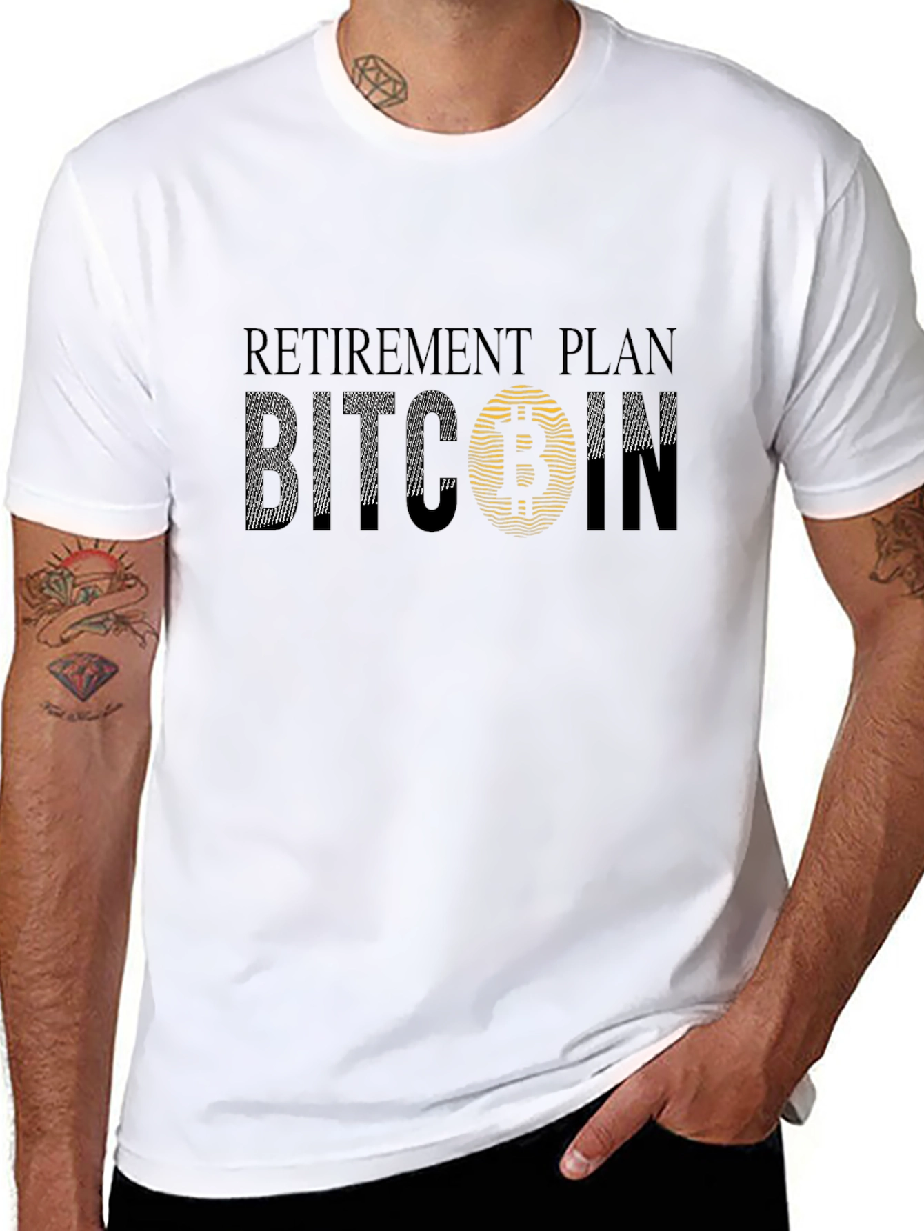 Bitcoin Retirement Plan Graphic Tee