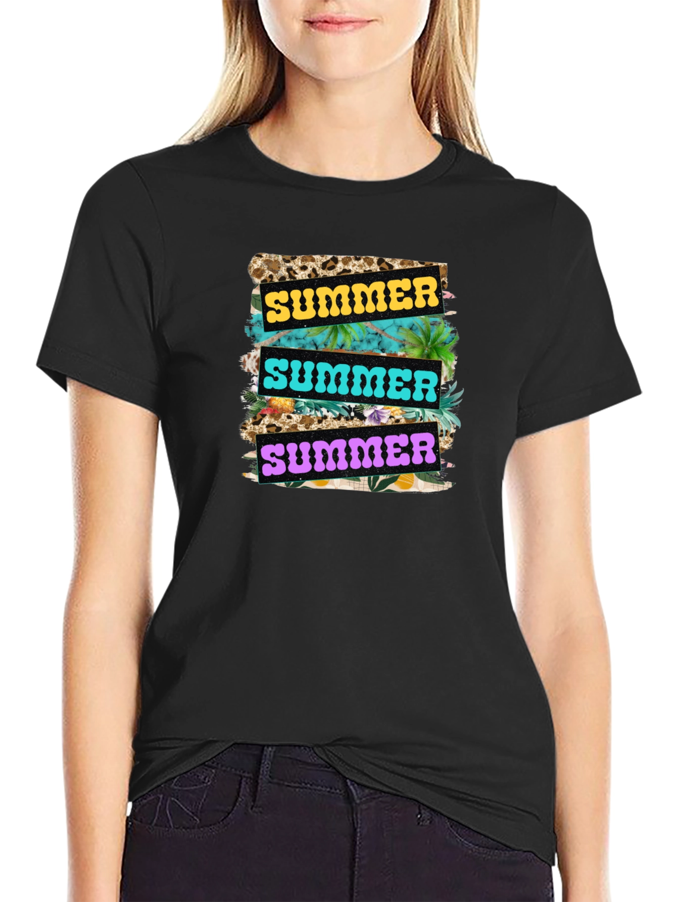 Summer Graphic Print T-Shirt