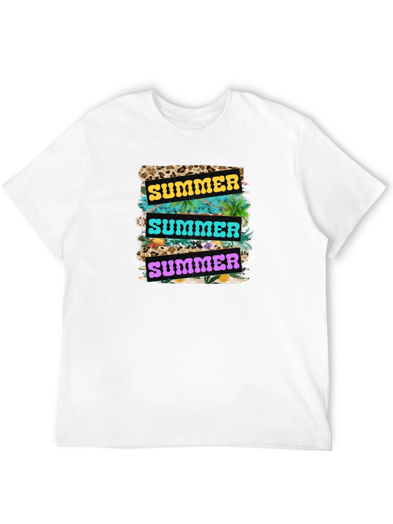 Summer Graphic Print T-Shirt