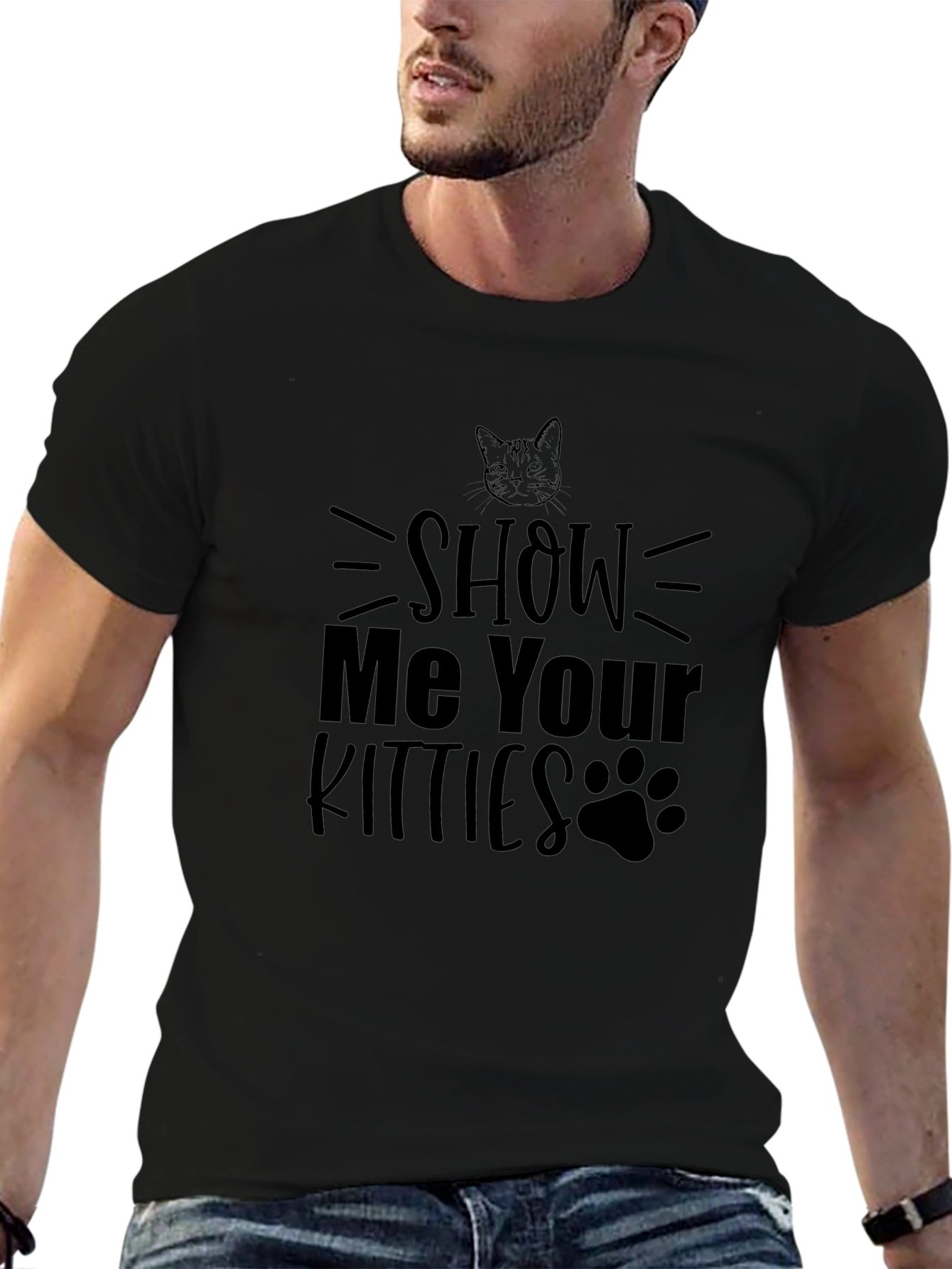 Show Me Your Kitties T-Shirt - Cat Lover Tee