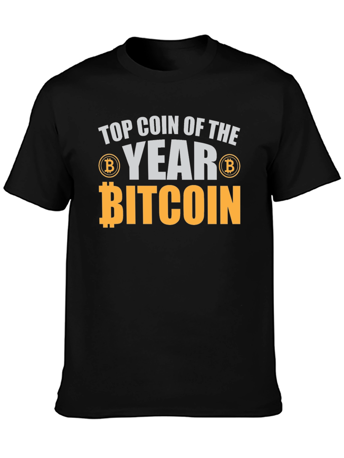 Bitcoin Top Coin of The Year Graphic Tee