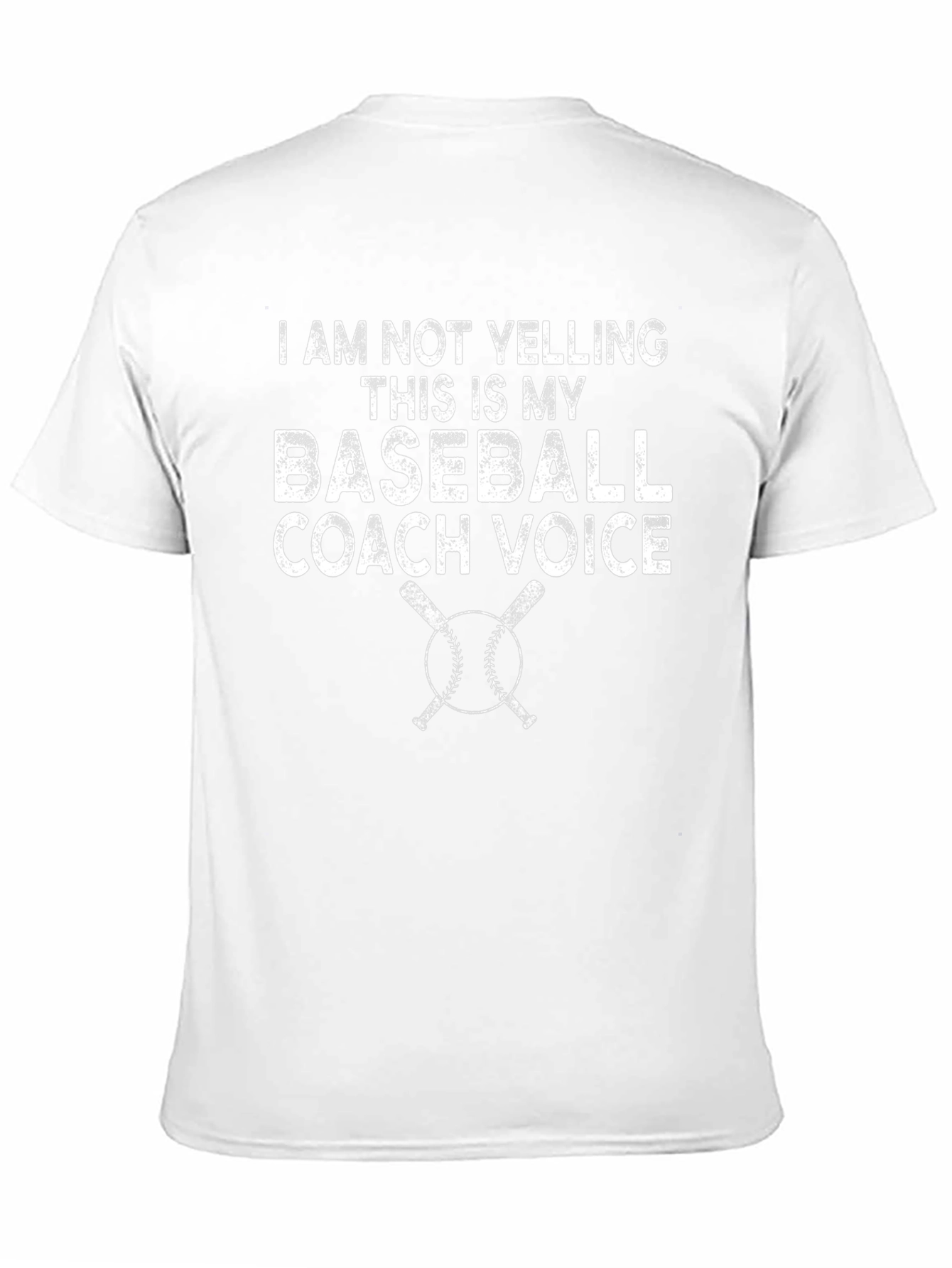 Baseball Coach Voice T-Shirt