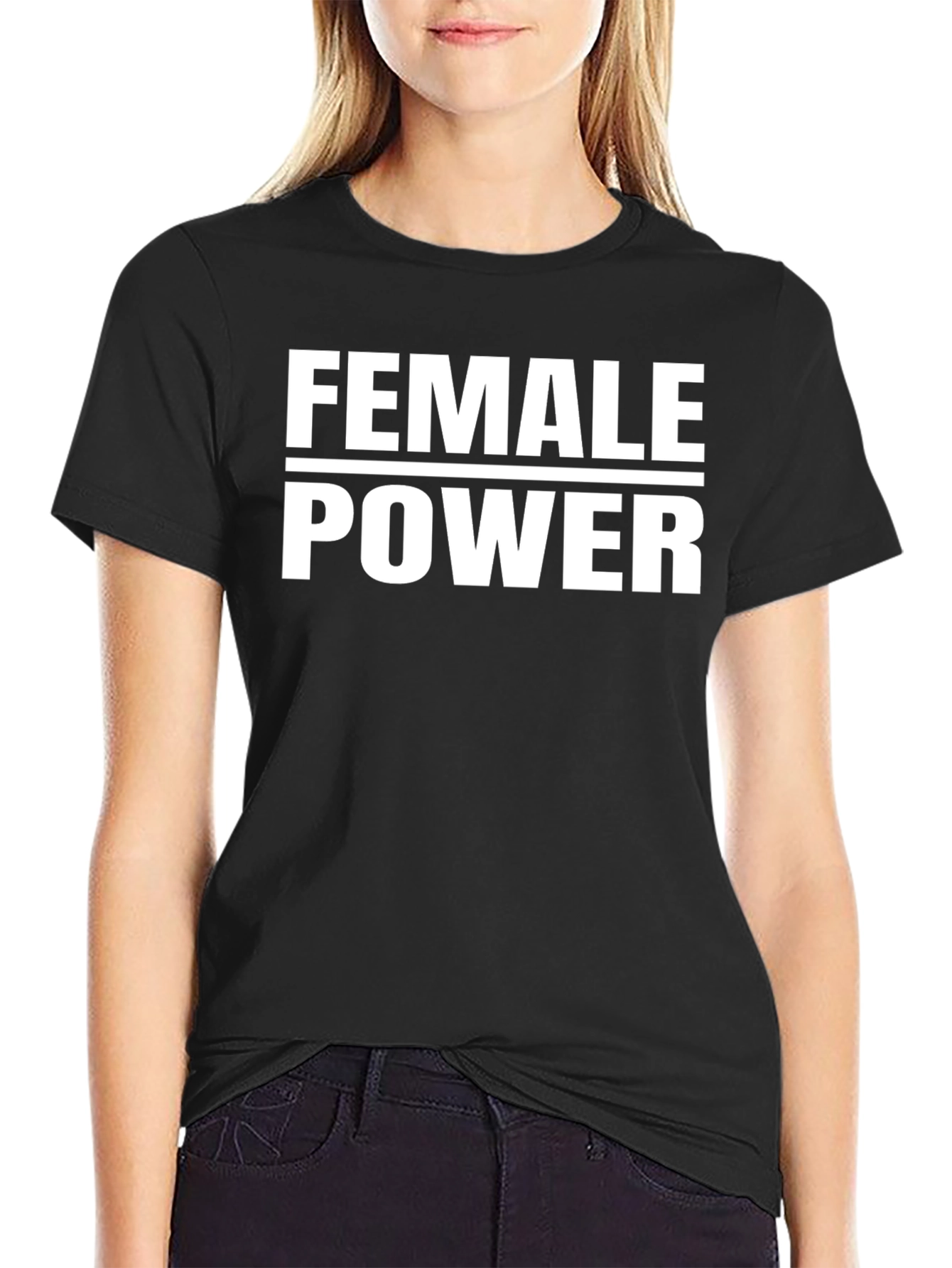 Female Power Graphic Tee - Empowering Womens Shirt