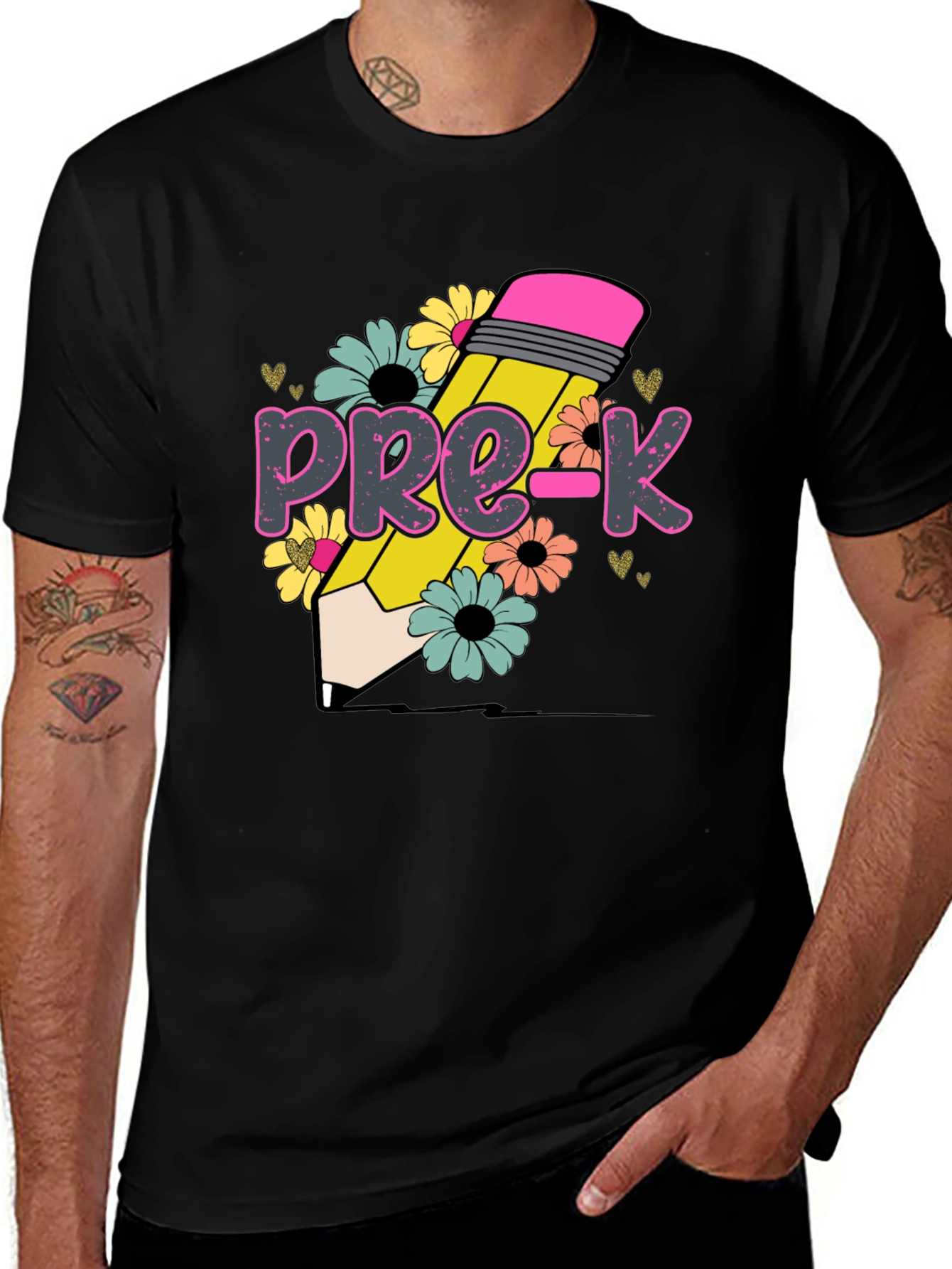 Pre-K Teacher Graphic Tee