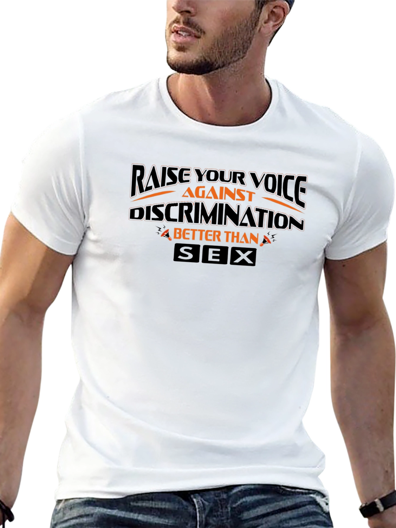 Raise Your Voice Against Discrimination T-Shirt