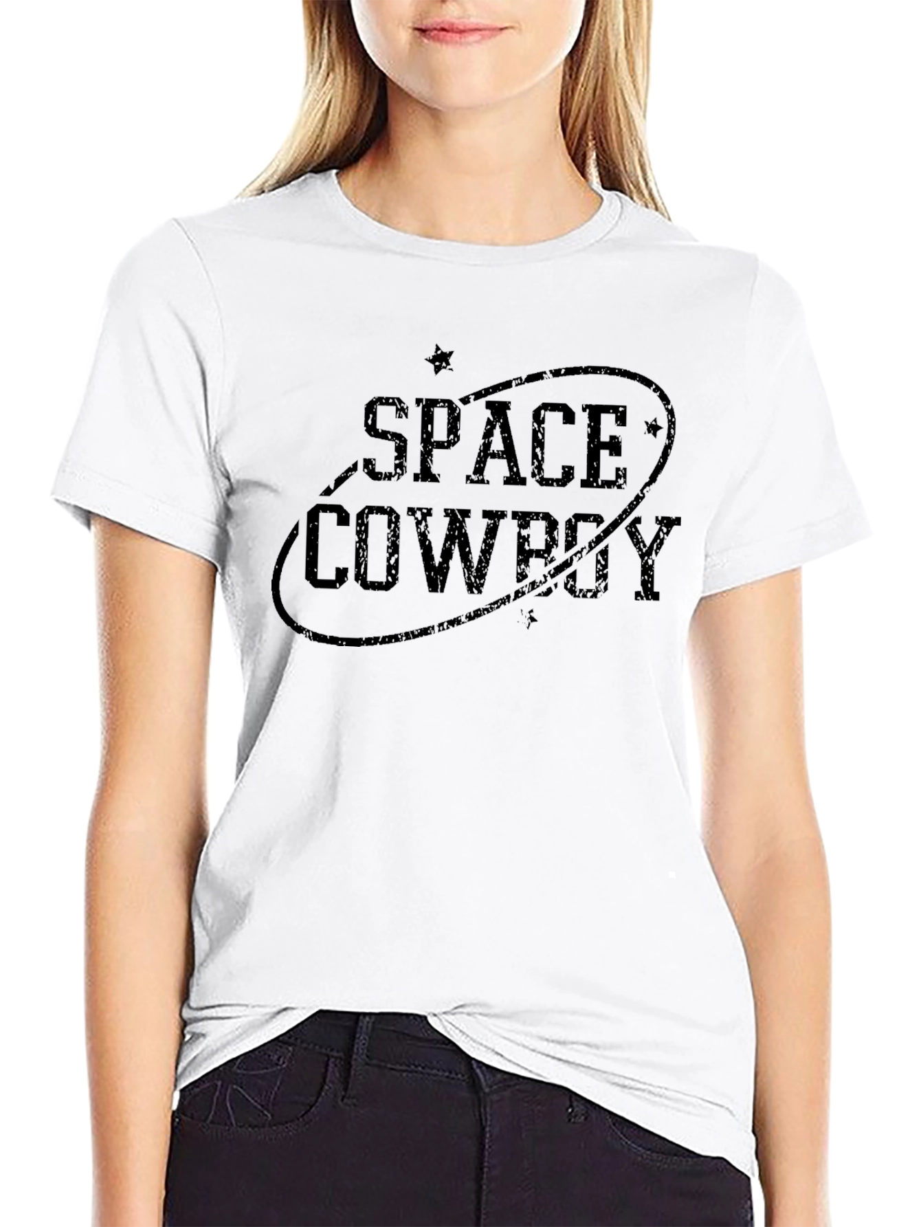 Space Cowboy Black T-Shirt