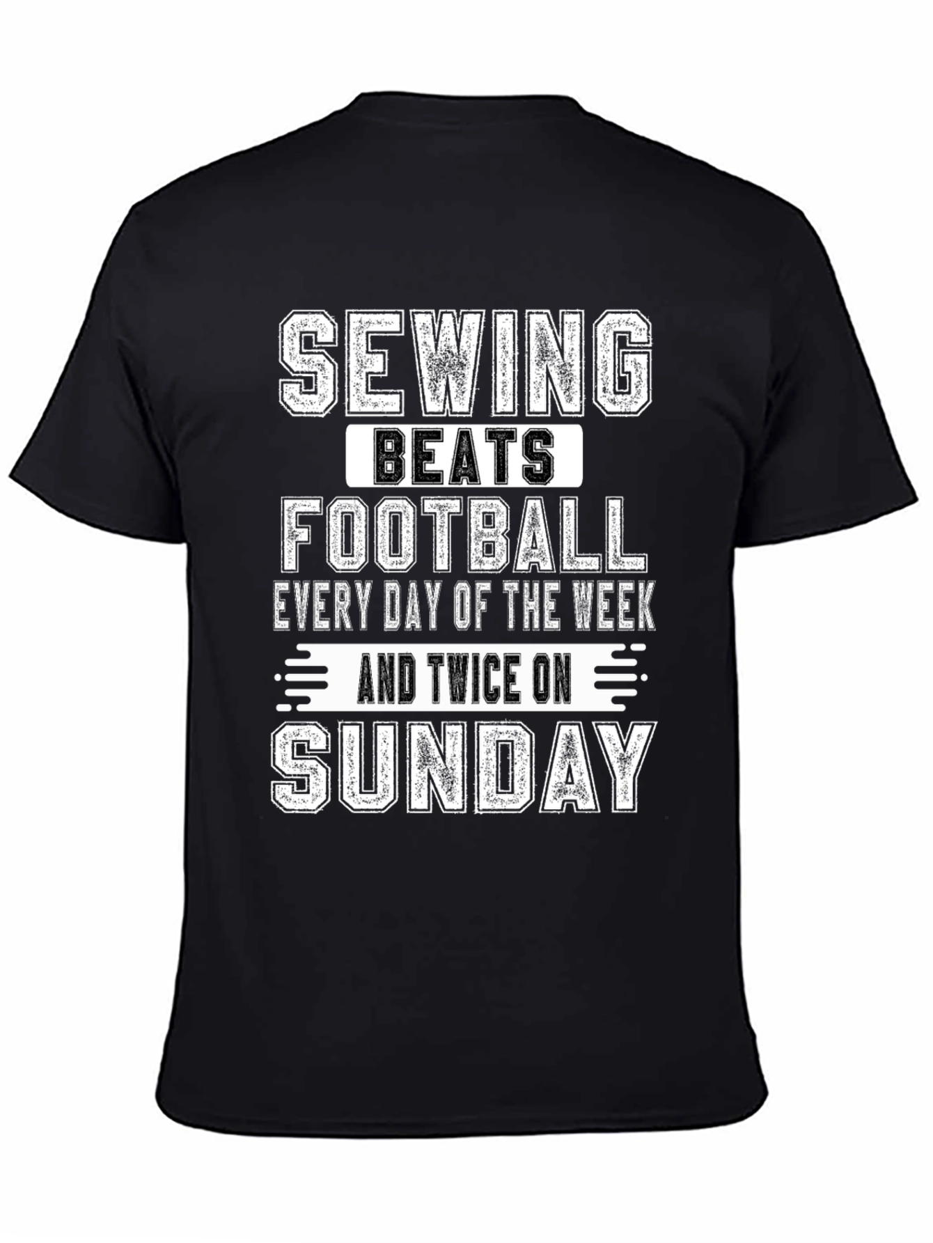 Sewing Beats Football T-Shirt - Sunday Special!