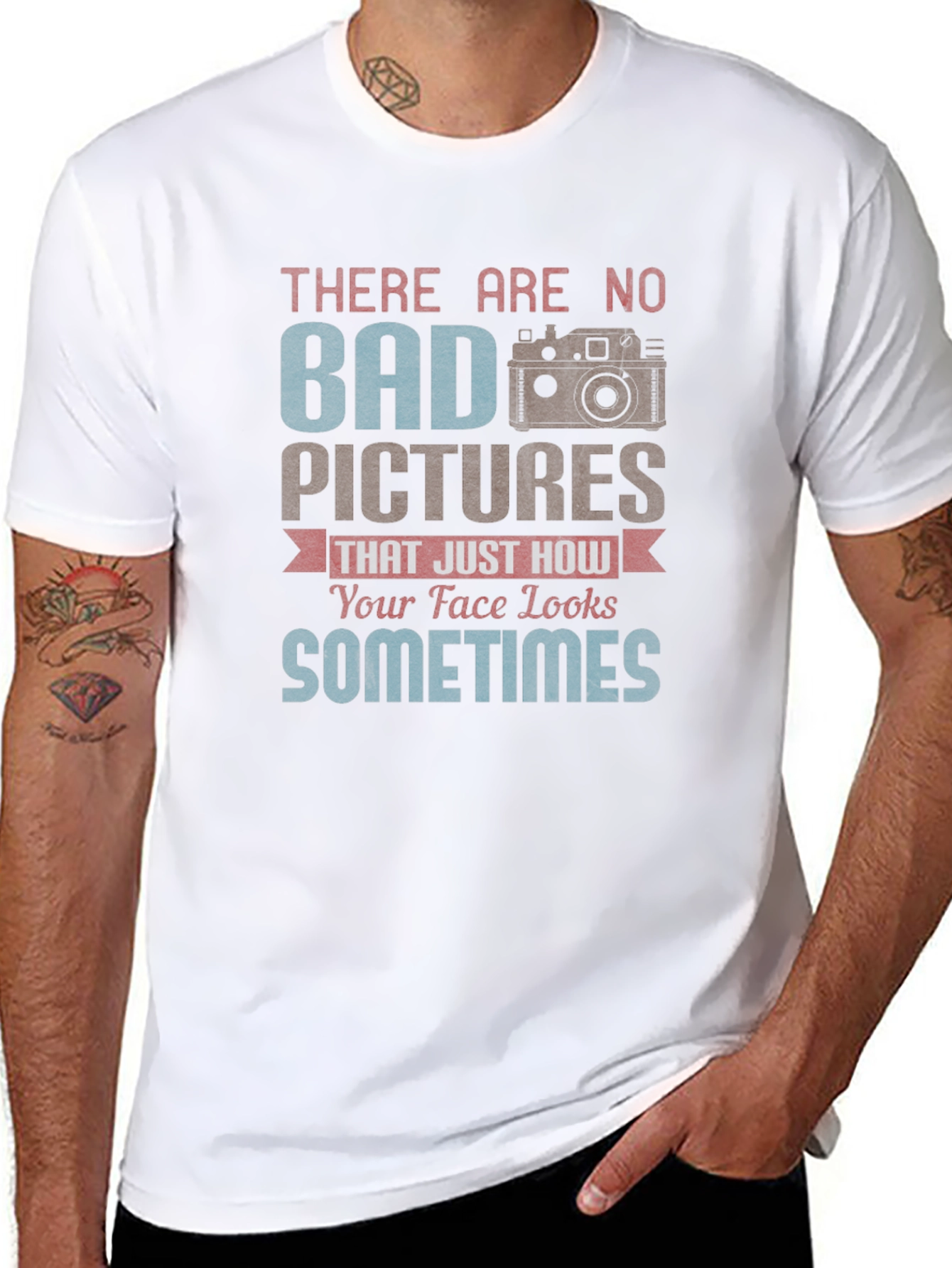 Funny Photography T-Shirt - Bad Pictures Sometimes