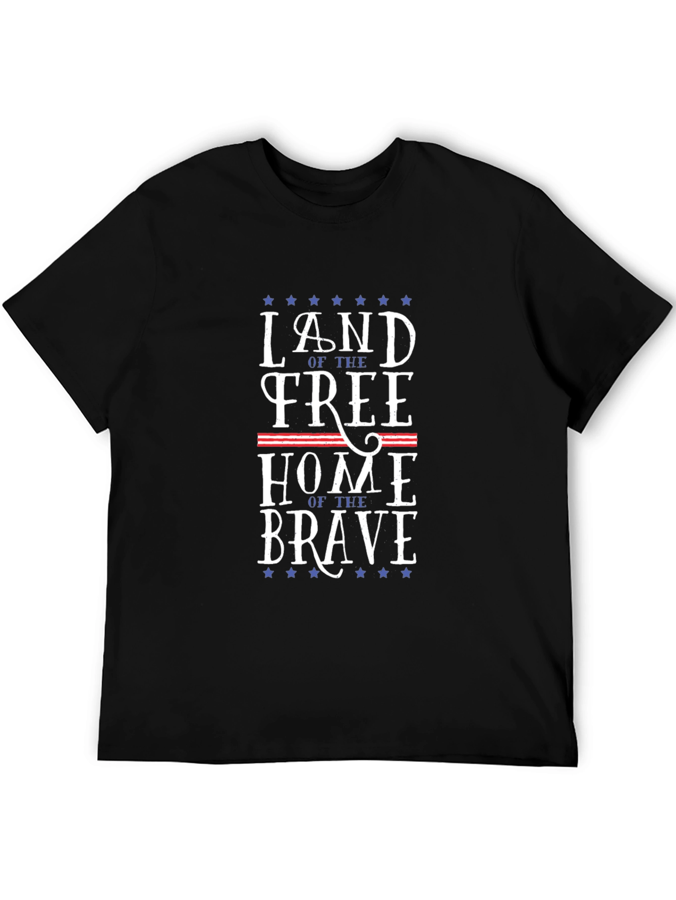 Land of the Free T-Shirt - Patriotic Graphic Tee