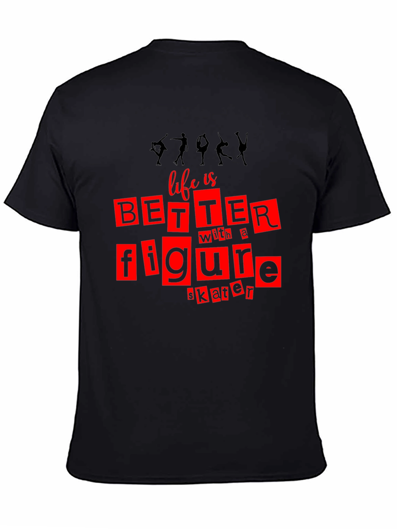 Figure Skater Graphic T-Shirt
