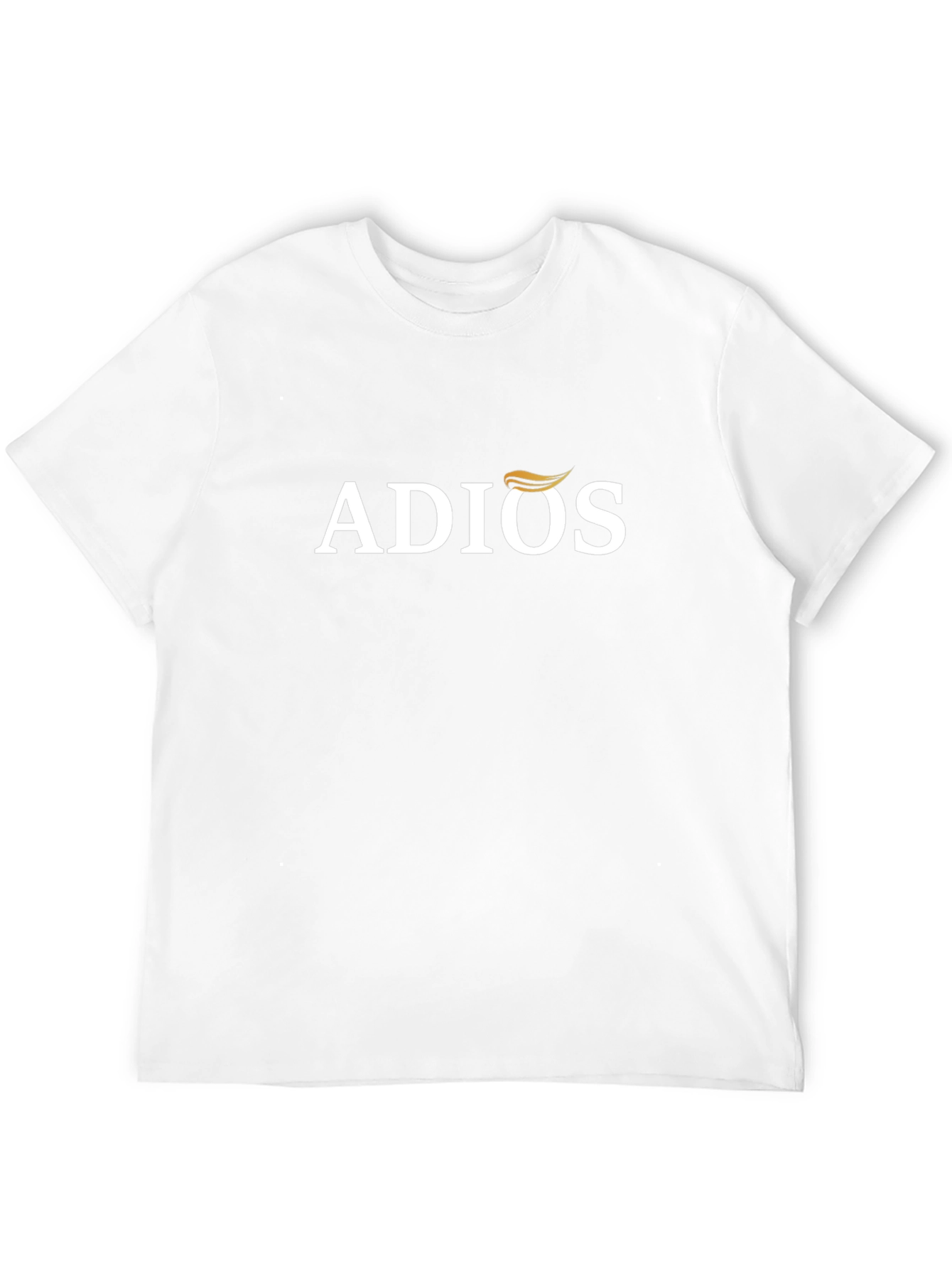 Adios Graphic Tee - Casual Black T-Shirt