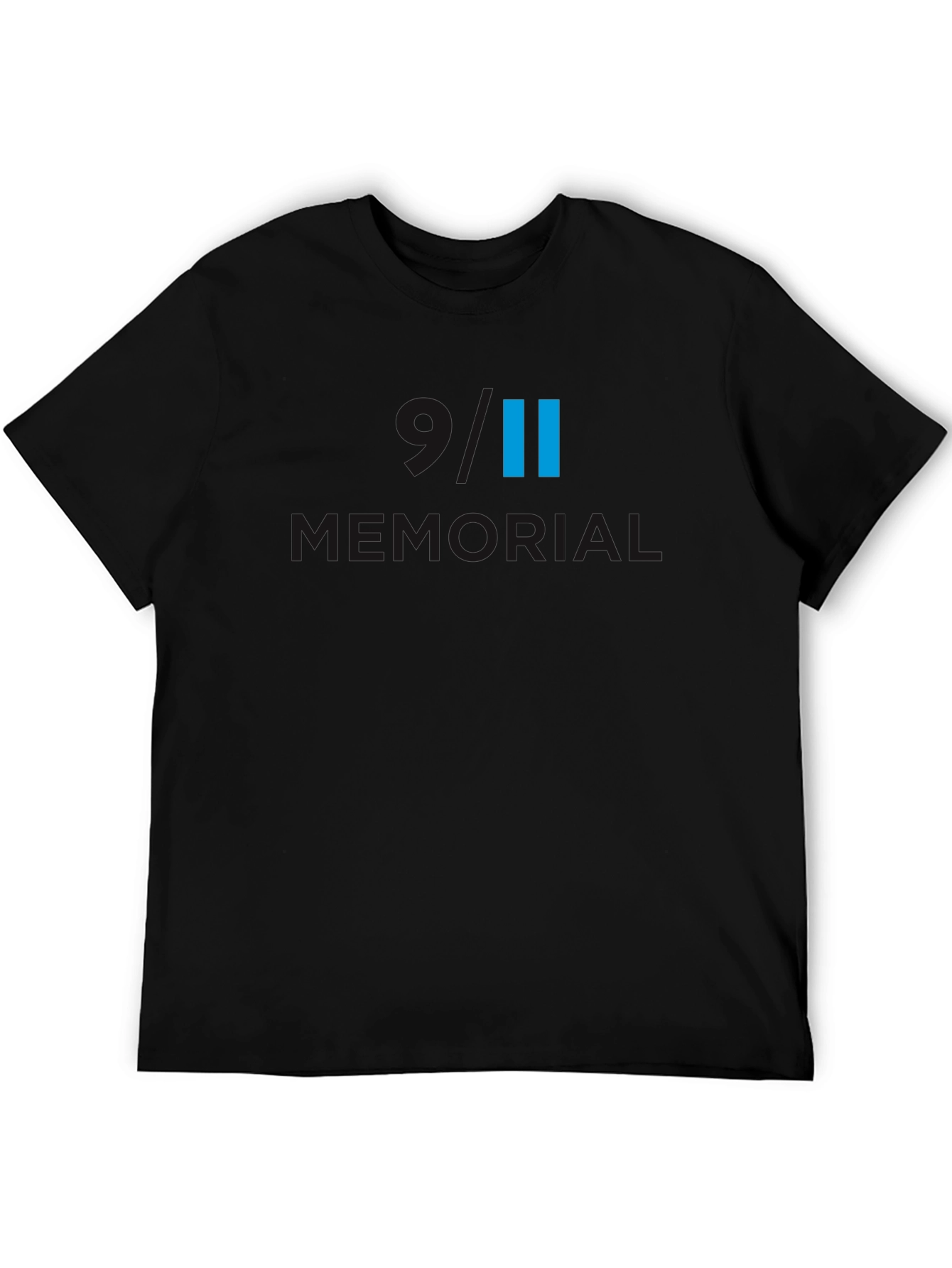 Black T-Shirt with Pause Symbol