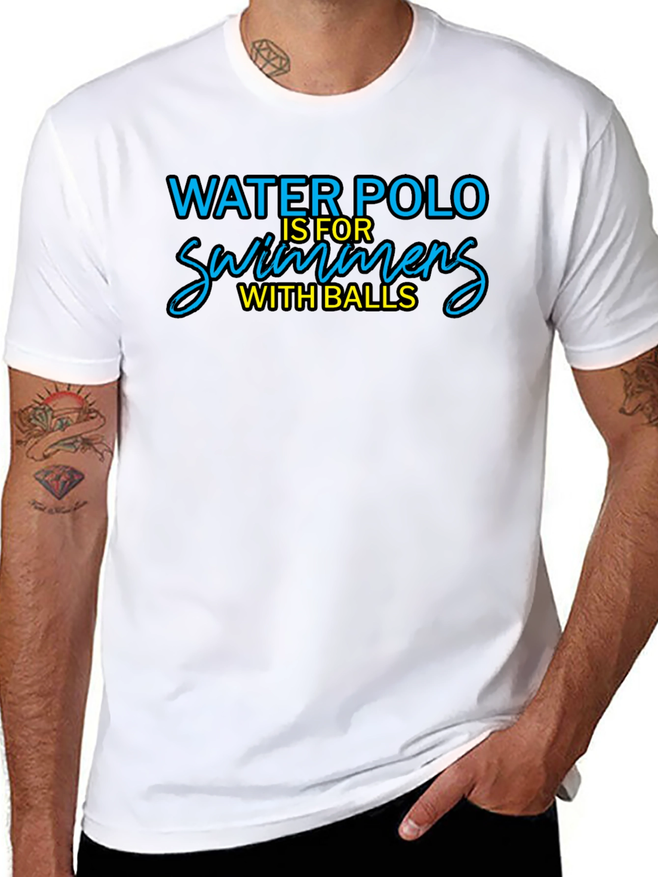 Water Polo Swimmers T-Shirt - Funny Sports Tee