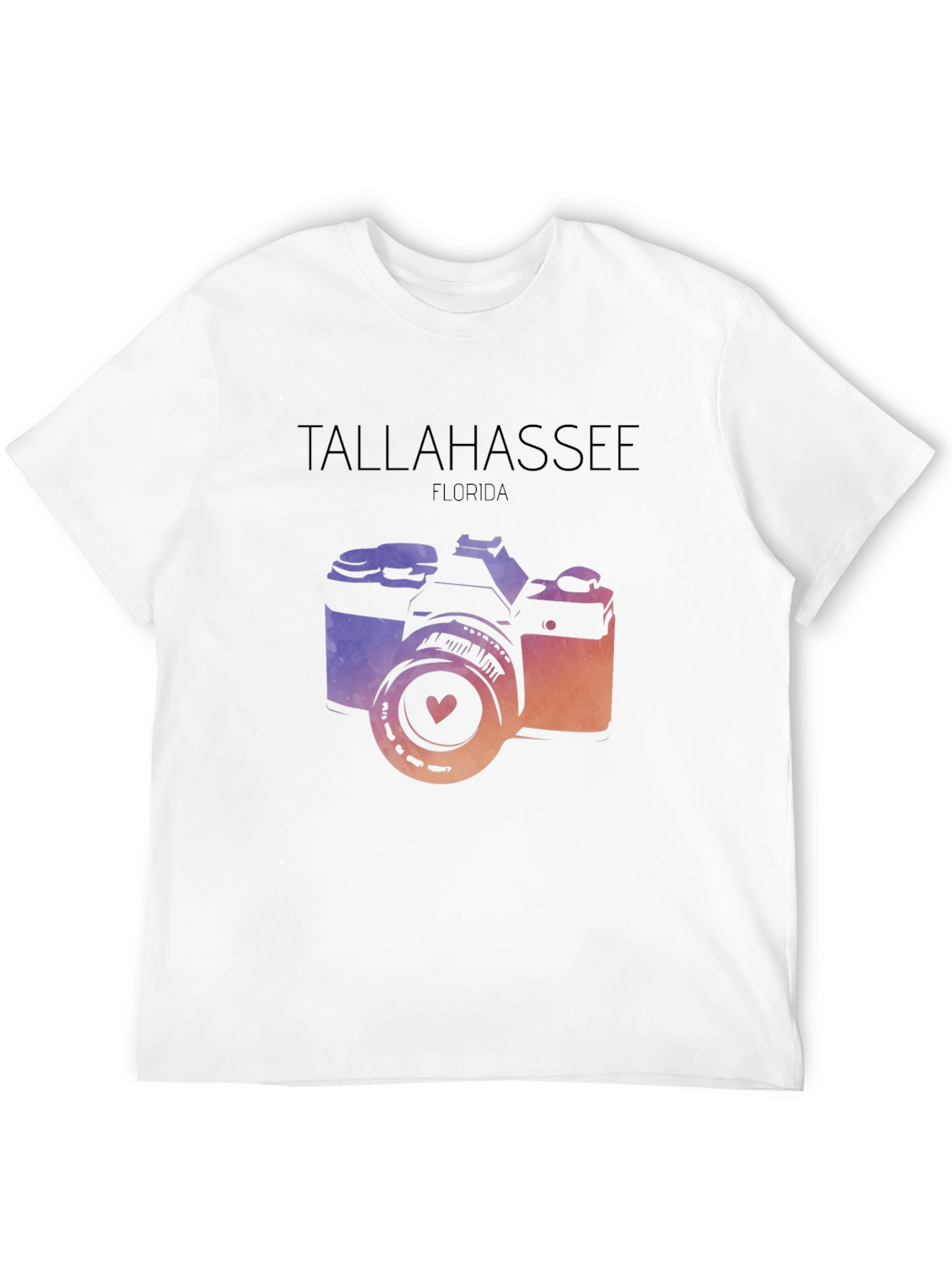 Tallahassee Florida Camera Graphic Tee