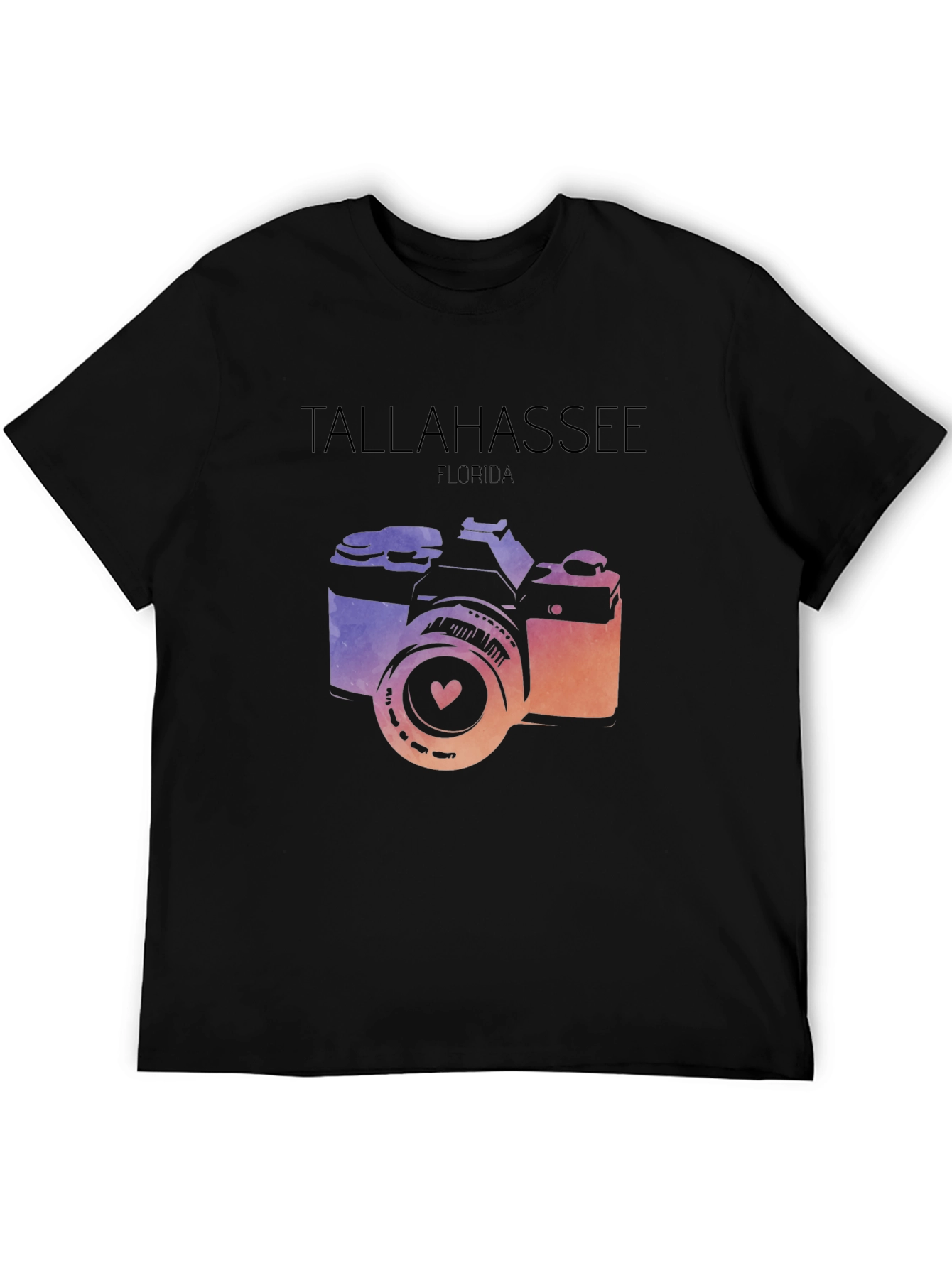 Tallahassee Florida Camera Graphic Tee
