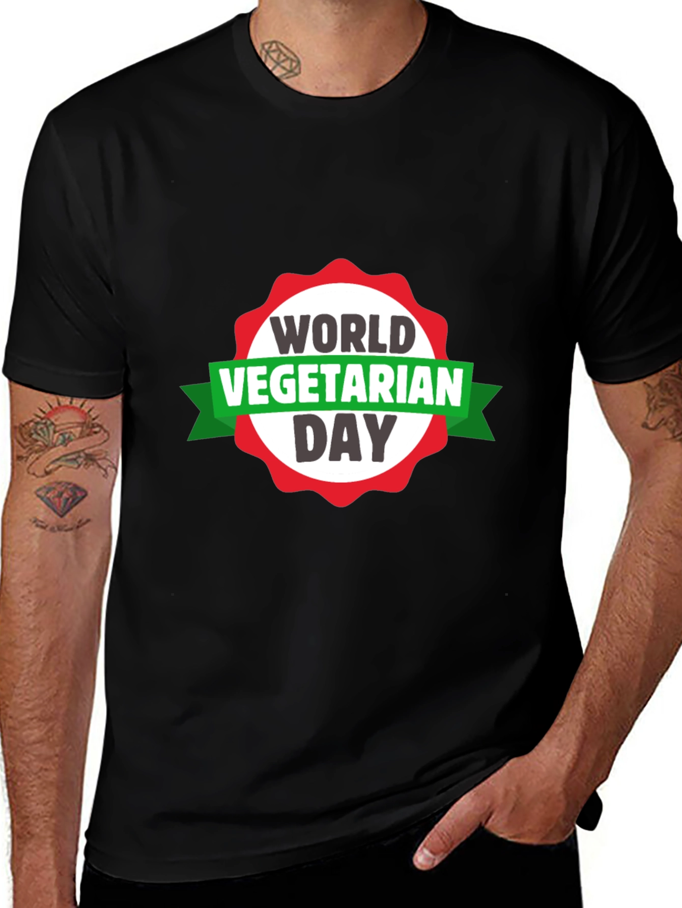 World Vegetarian Day Graphic T-Shirt