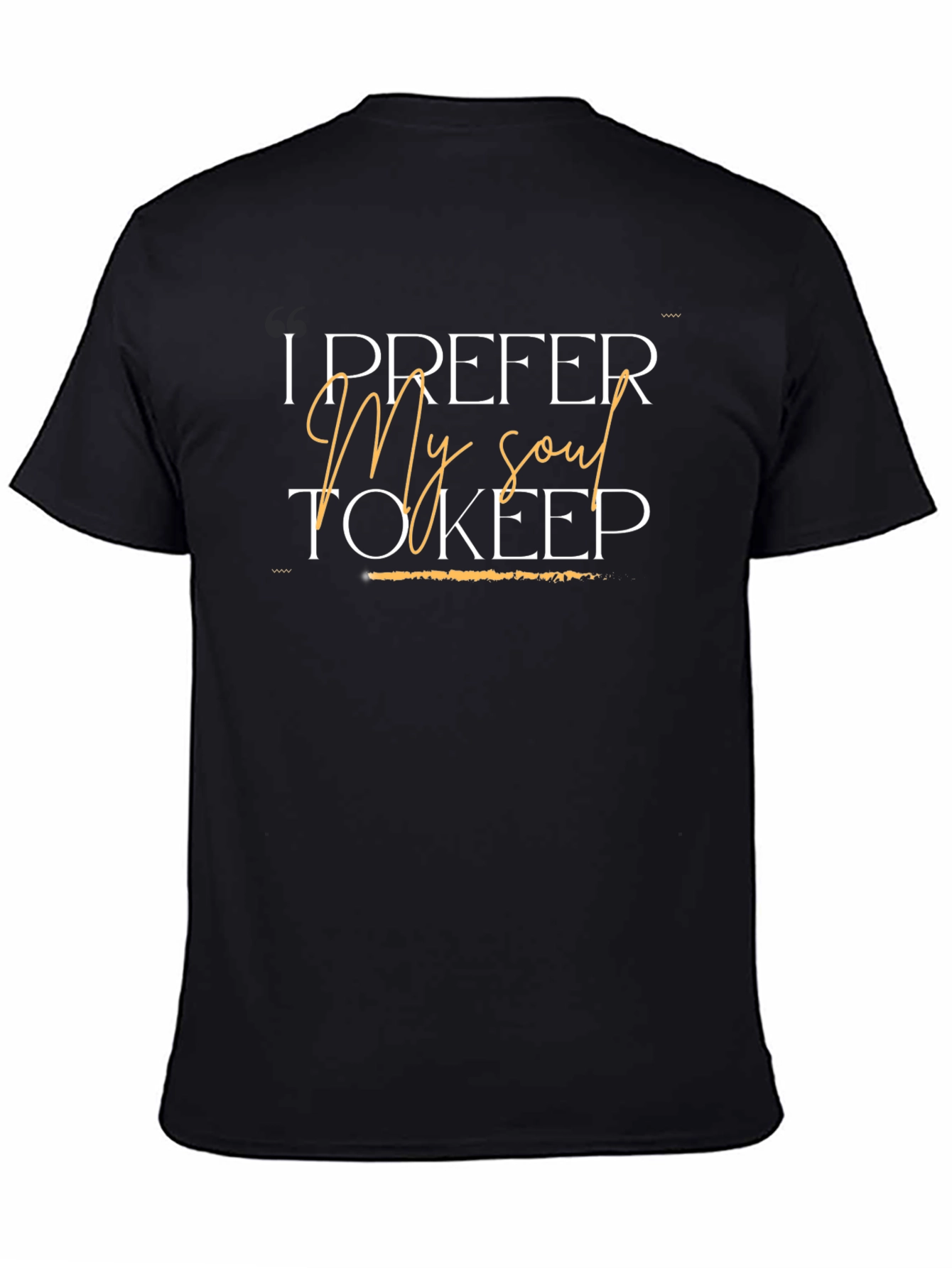 Soul to Keep Black Graphic Tee