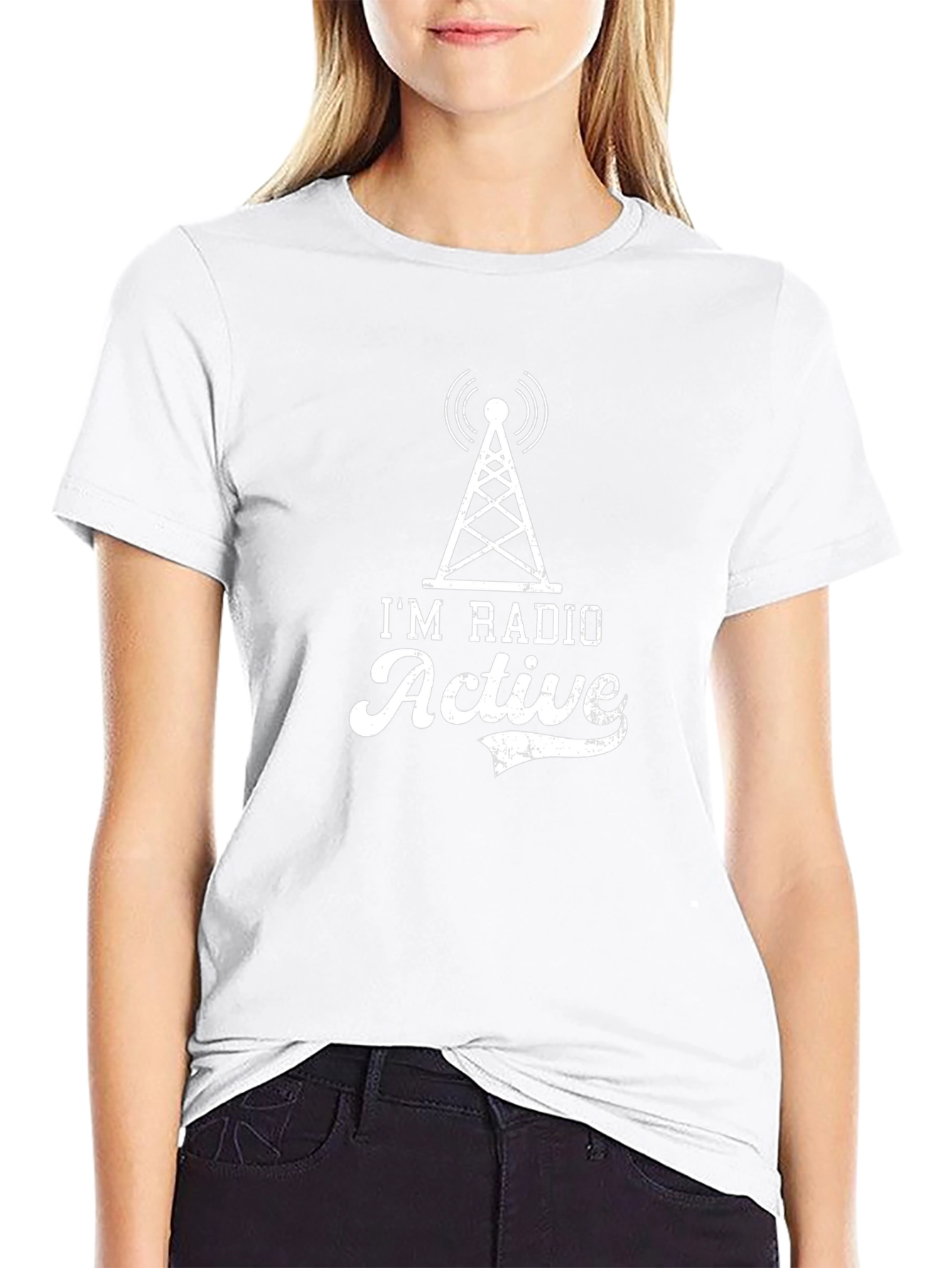 Radio Active Graphic Tee - Black