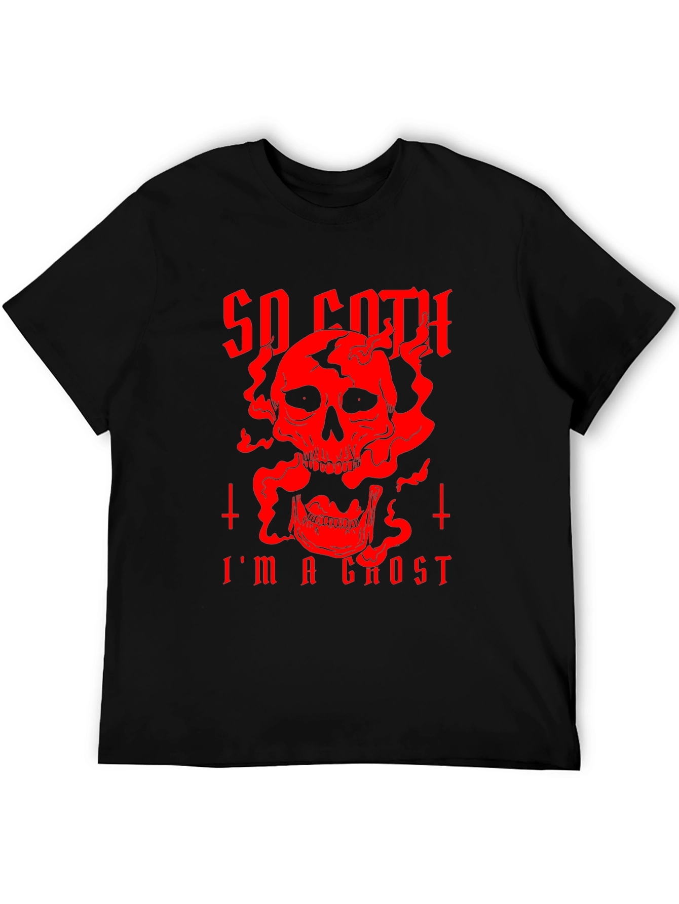 So Goth Im A Ghost Black T-Shirt