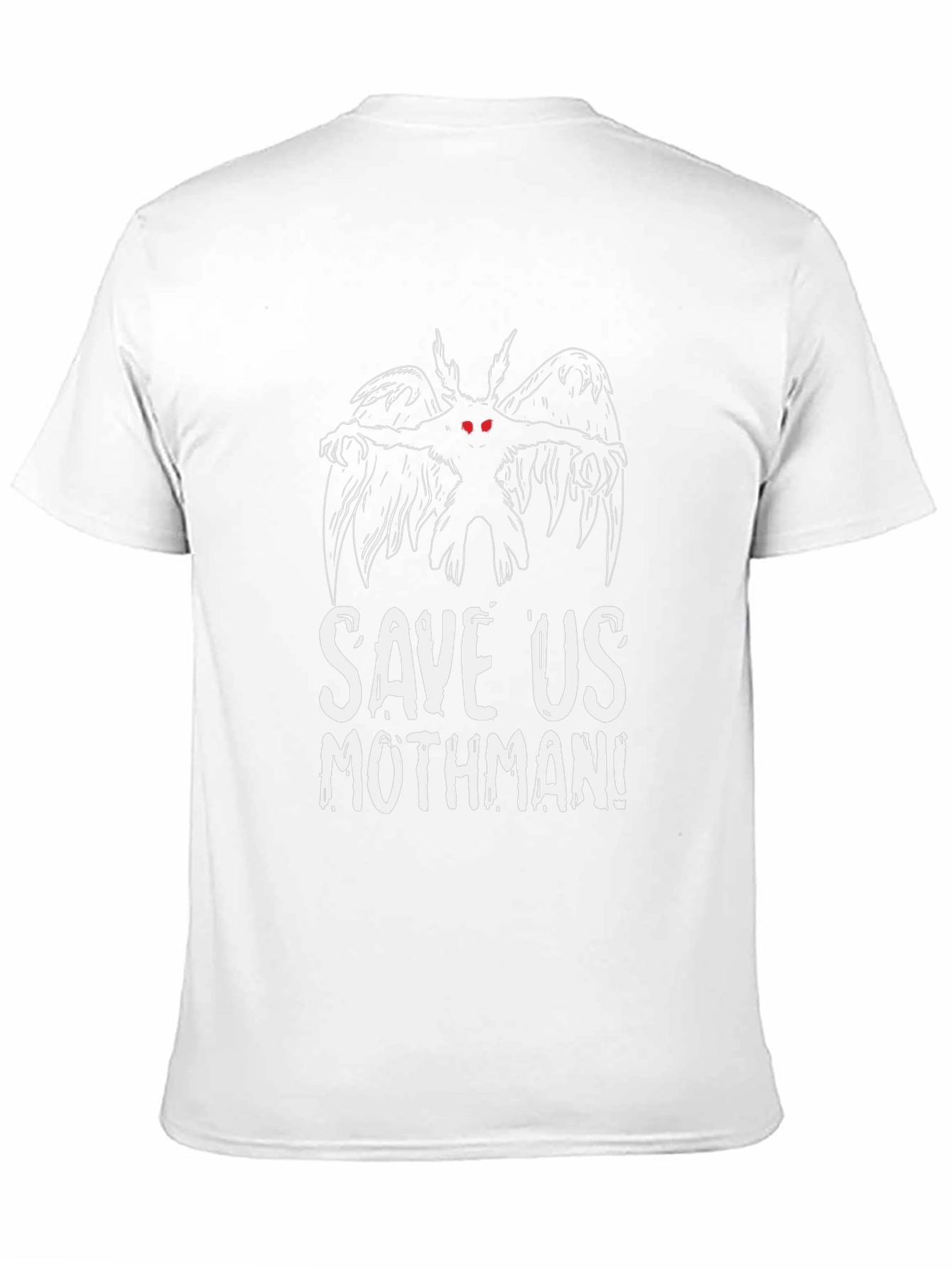 Save Us Mothman Graphic Tee - Black