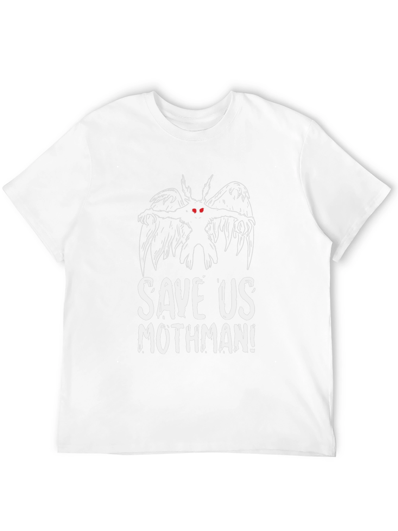 Save Us Mothman Graphic Tee - Black
