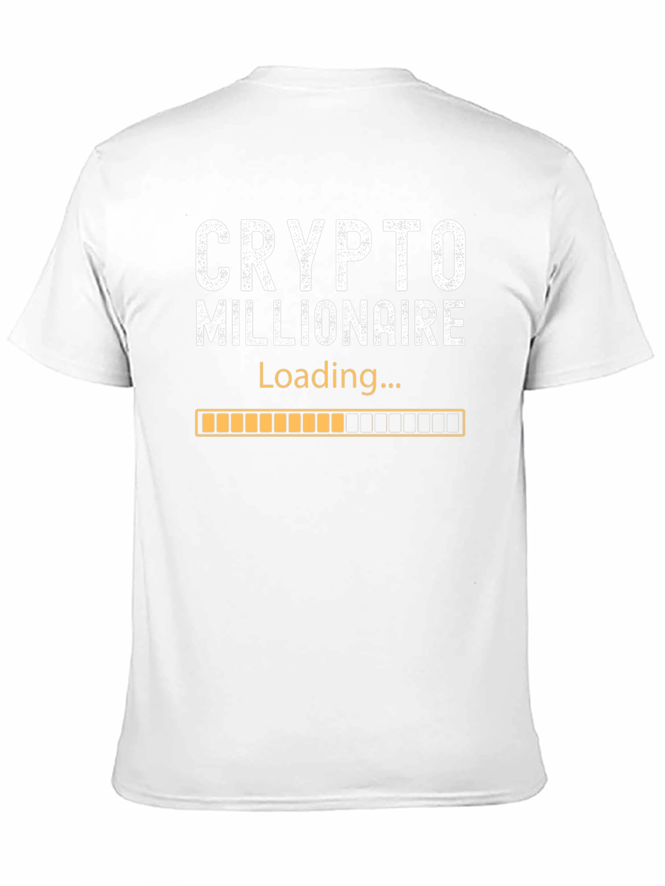 Crypto Millionaire Loading Black T-Shirt