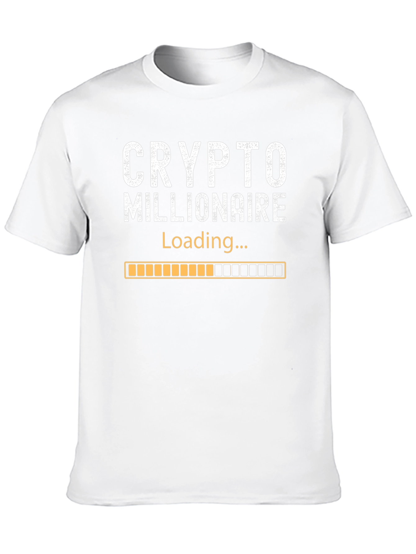 Crypto Millionaire Loading Black T-Shirt