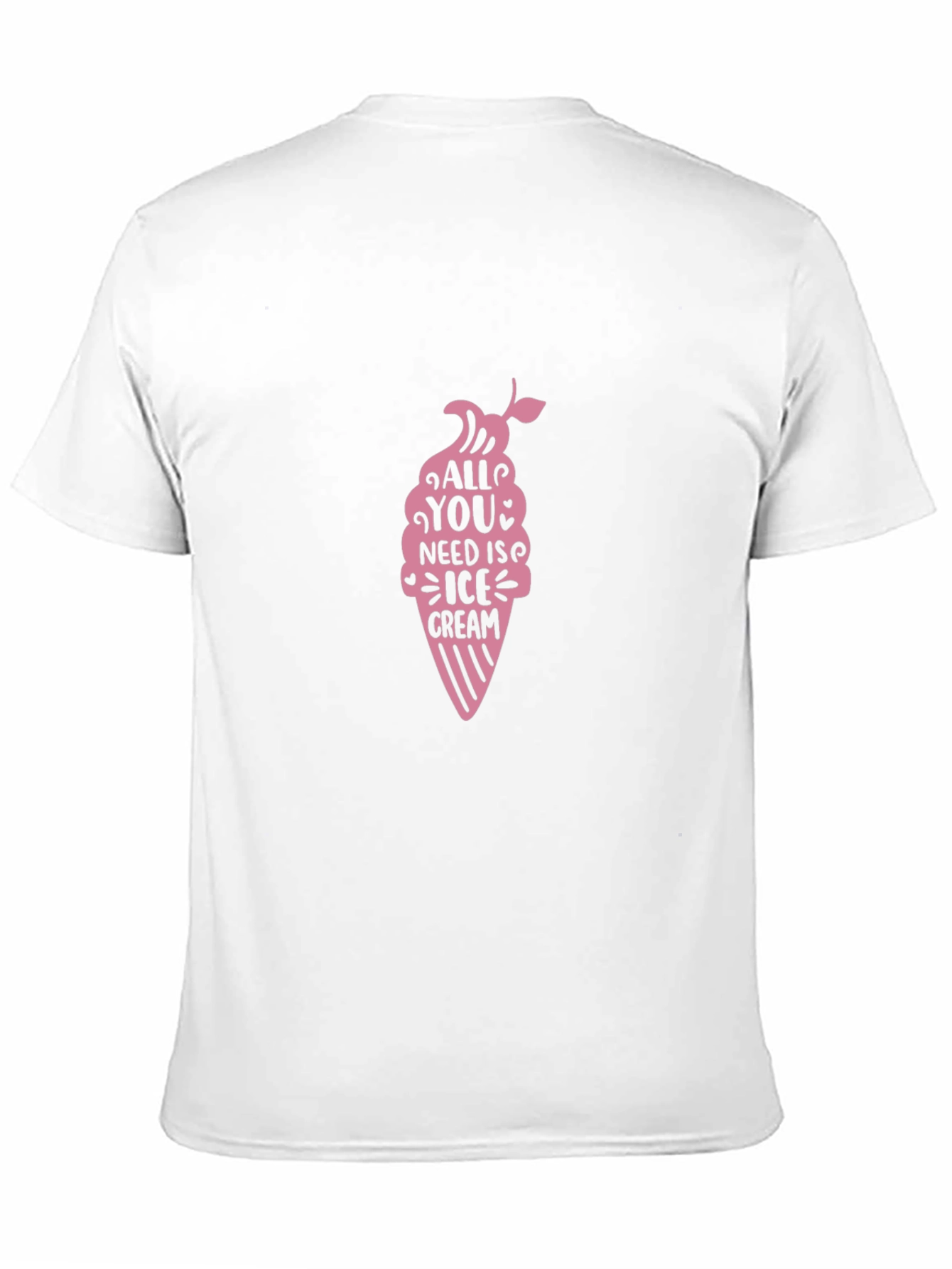 All You Need Is Ice Cream Black Tee