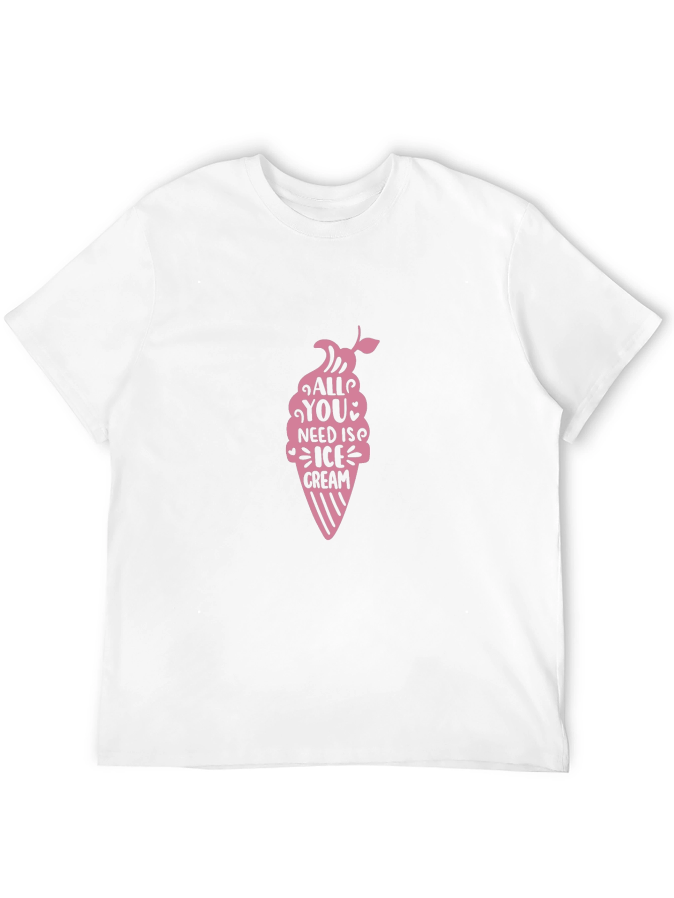 All You Need Is Ice Cream Black Tee